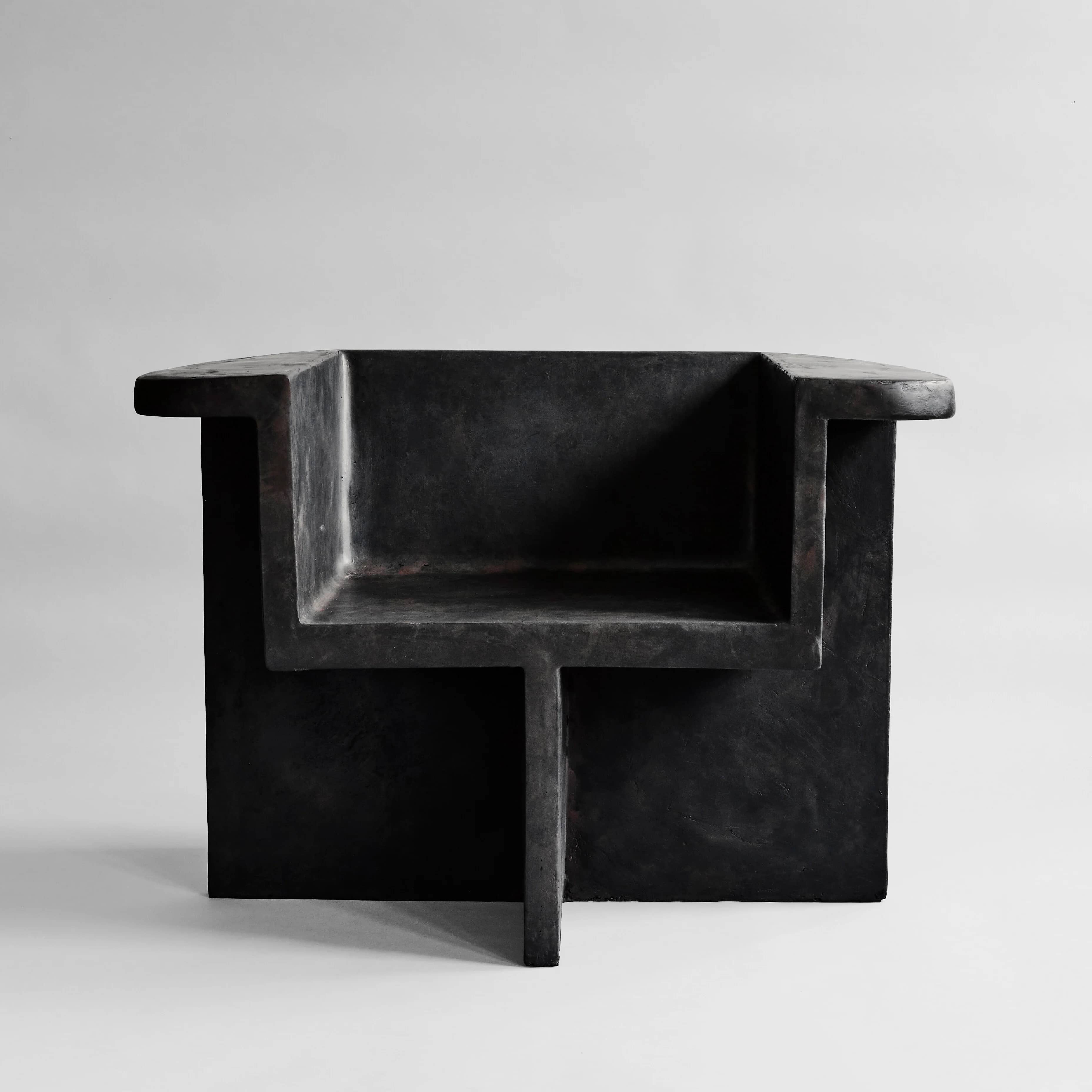 Кресло Brutus Lounge Chair — Coffee 1