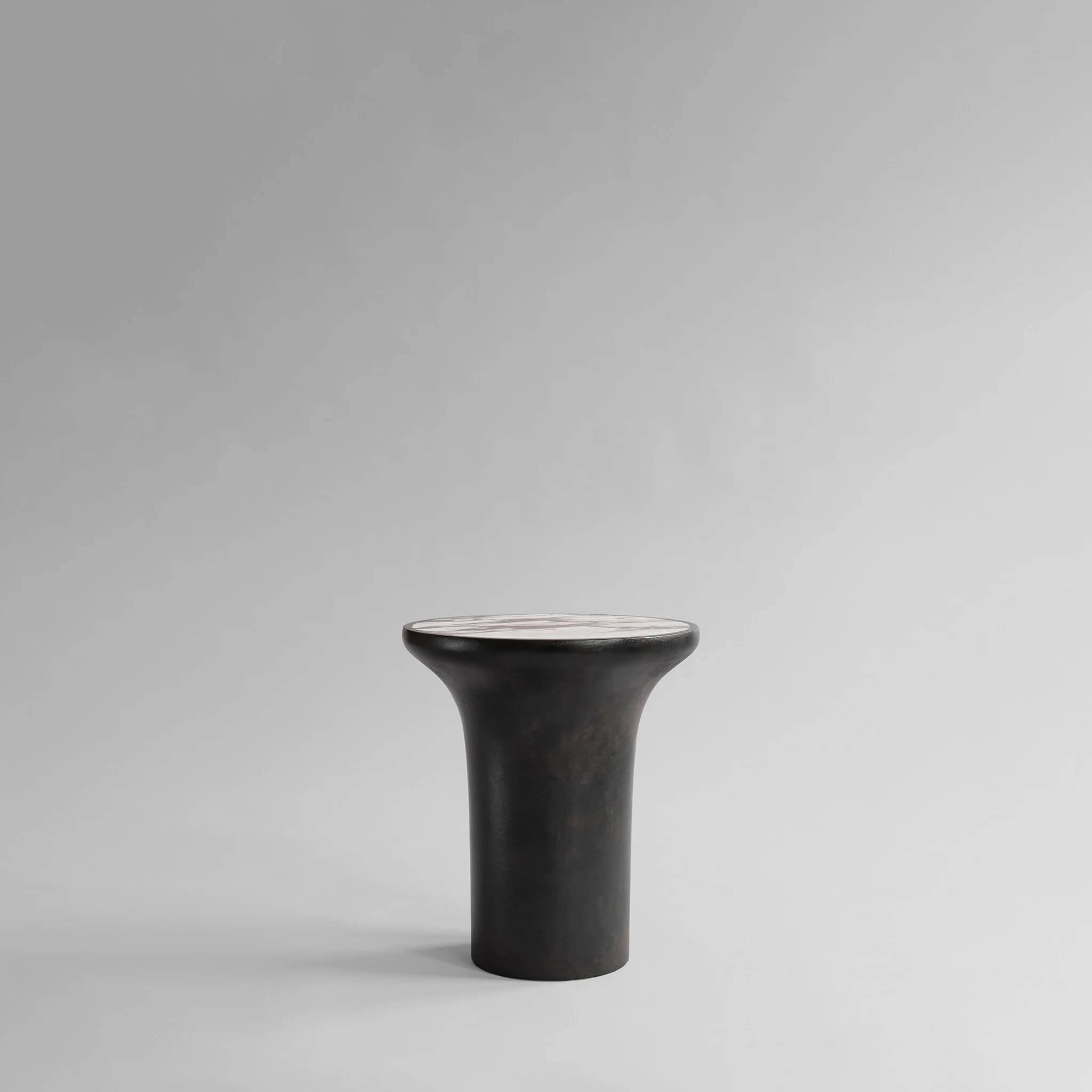 Приставной столик Trumpet Tall — Calacatta 1