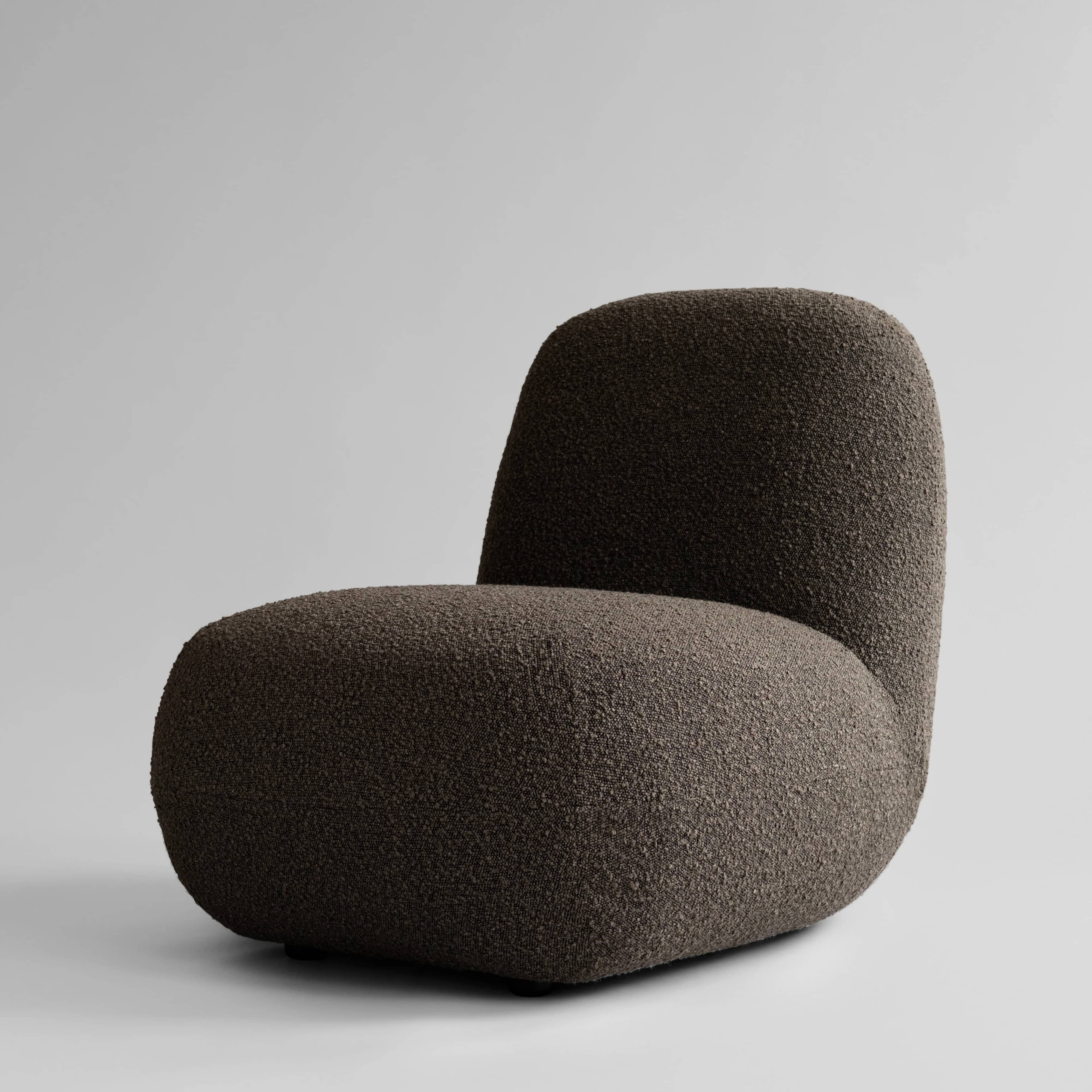 Кресло Toe Chair Flat — Deep Taupe 3