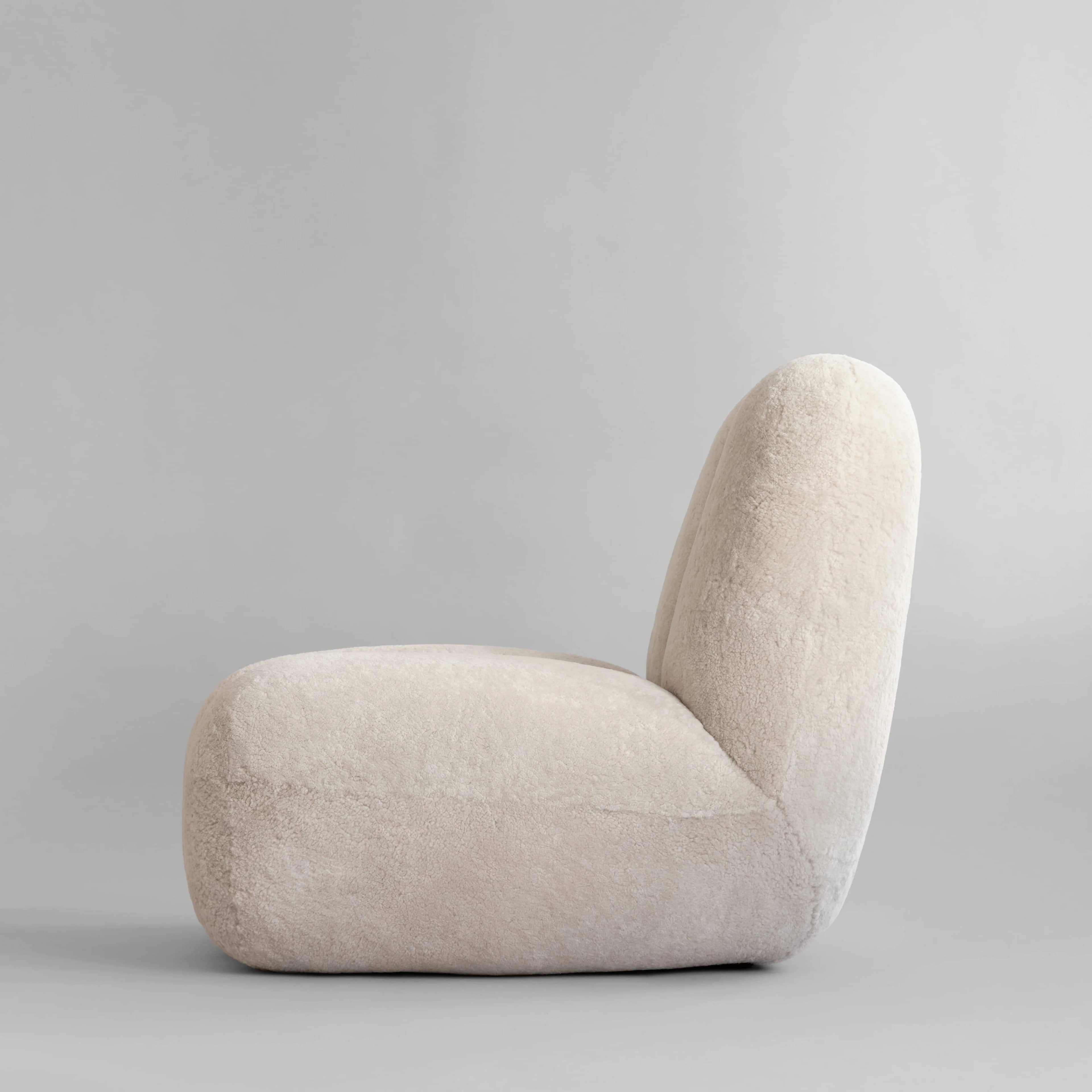 Кресло Toe — Sandshell Sheepskin 3