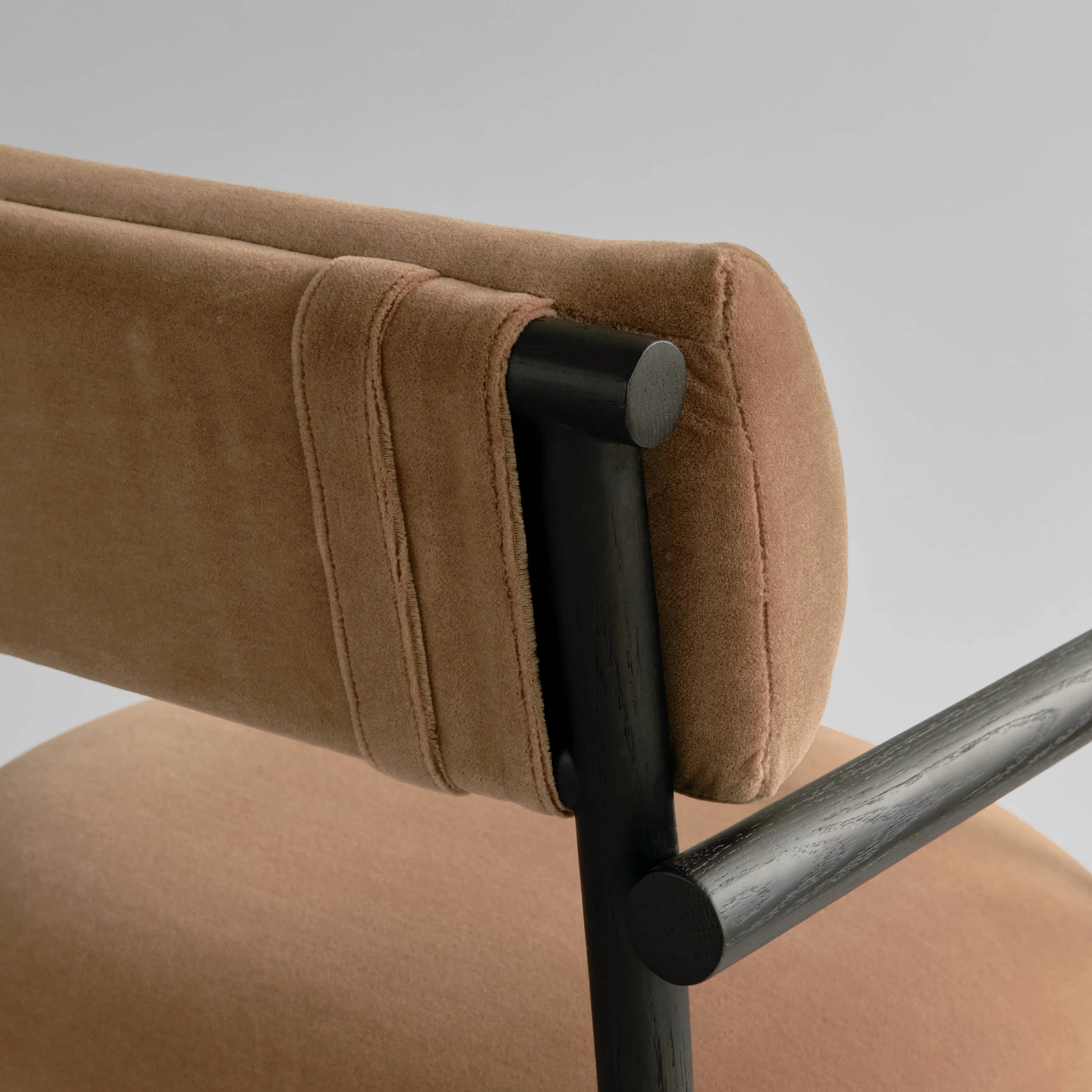 Кресло Nama Lounge Chair — Coffee Black Oak- Desert 8