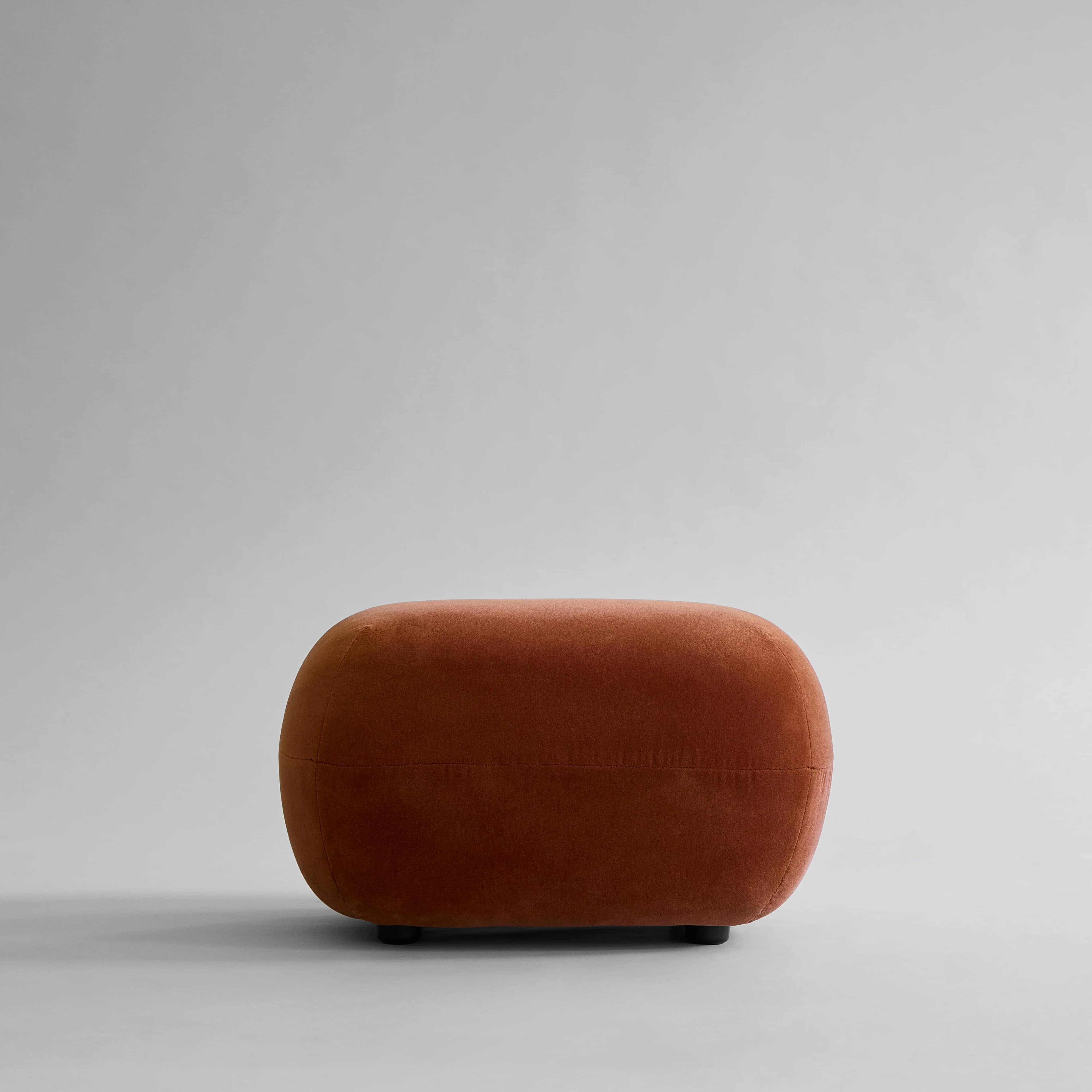 Пуф Toe Ottoman — Rust 1