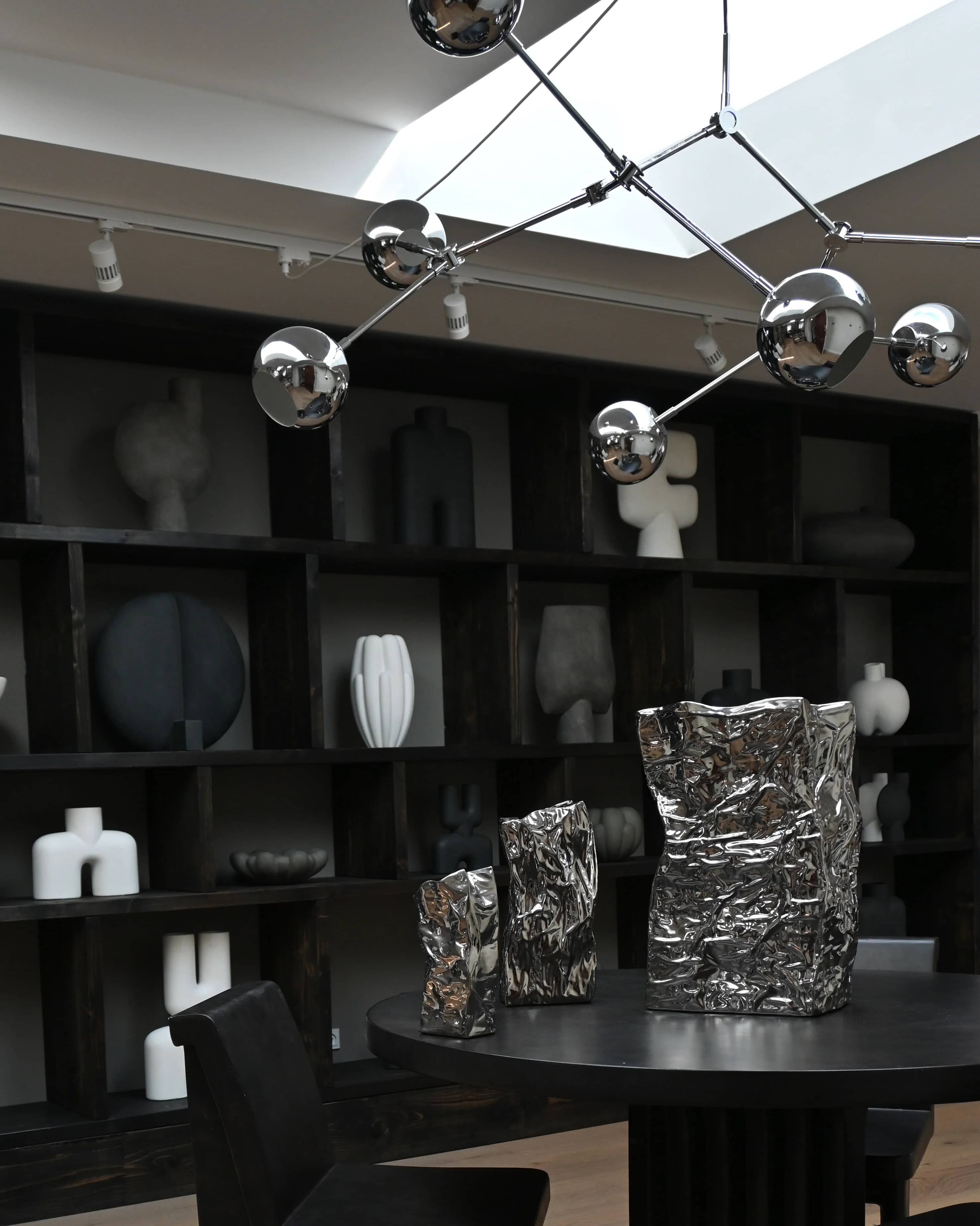 Люстра Drop Chandelier Globe — Chrome 5m 4