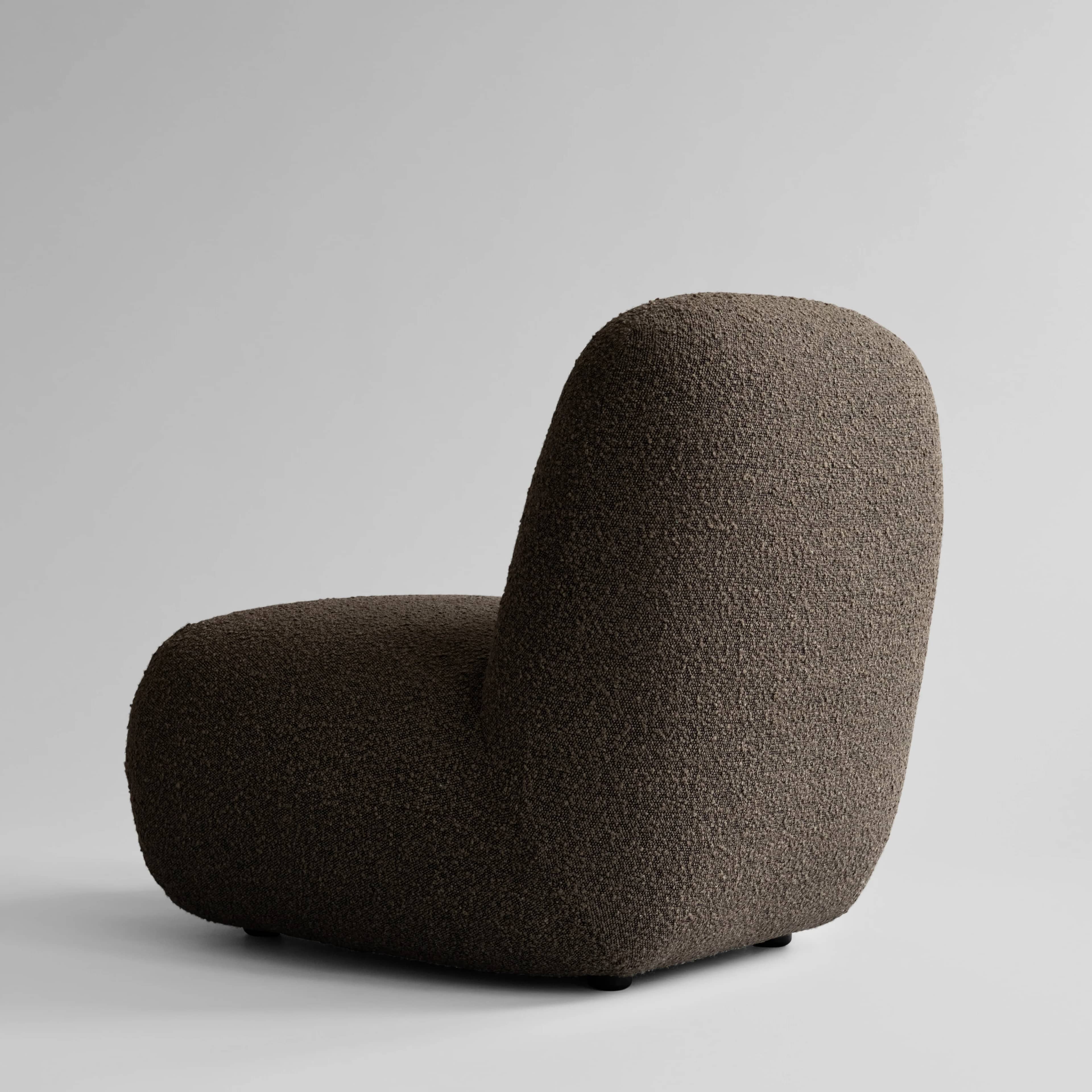 Кресло Toe Chair Flat — Deep Taupe 5