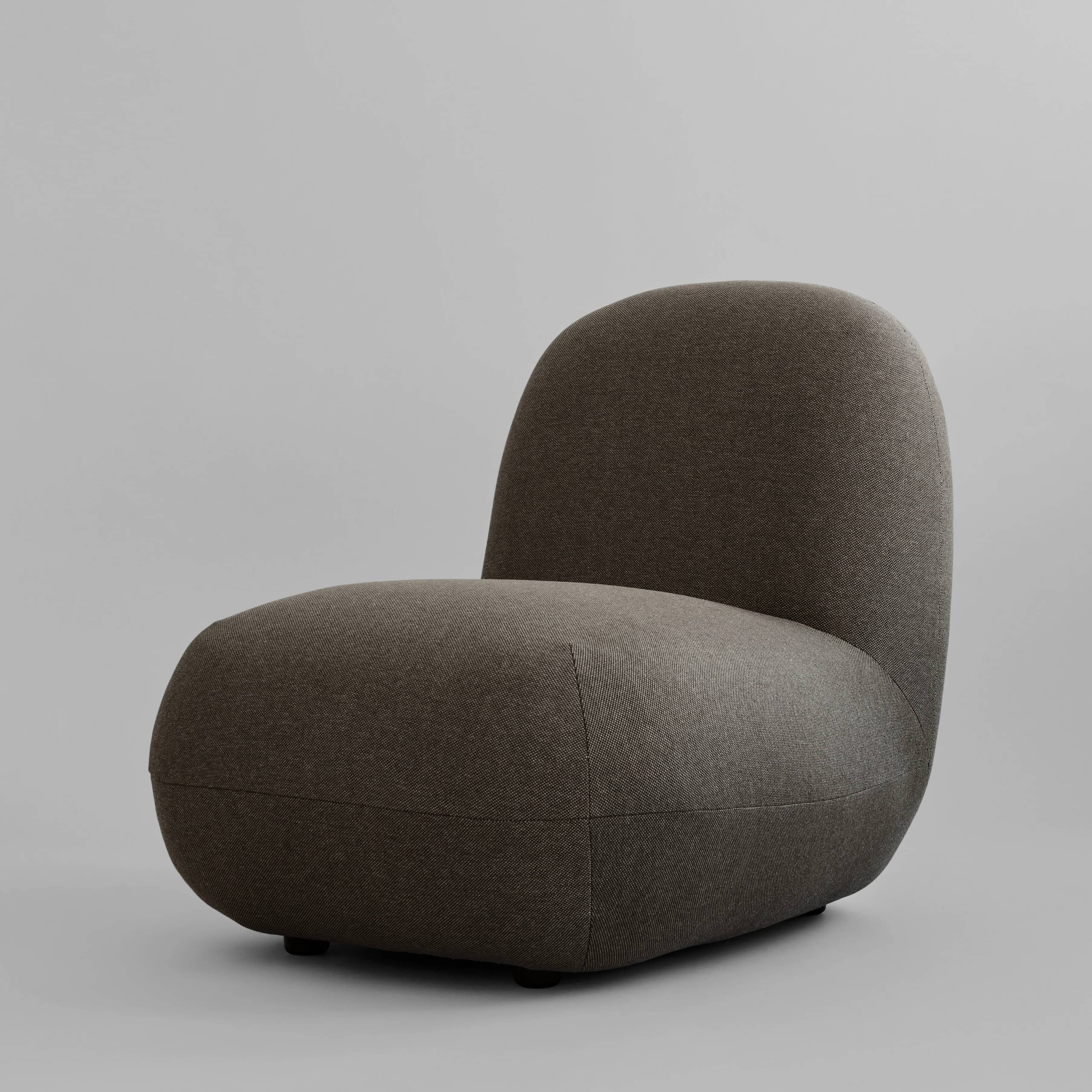 Кресло Toe Chair Flat — Stone Gray 5