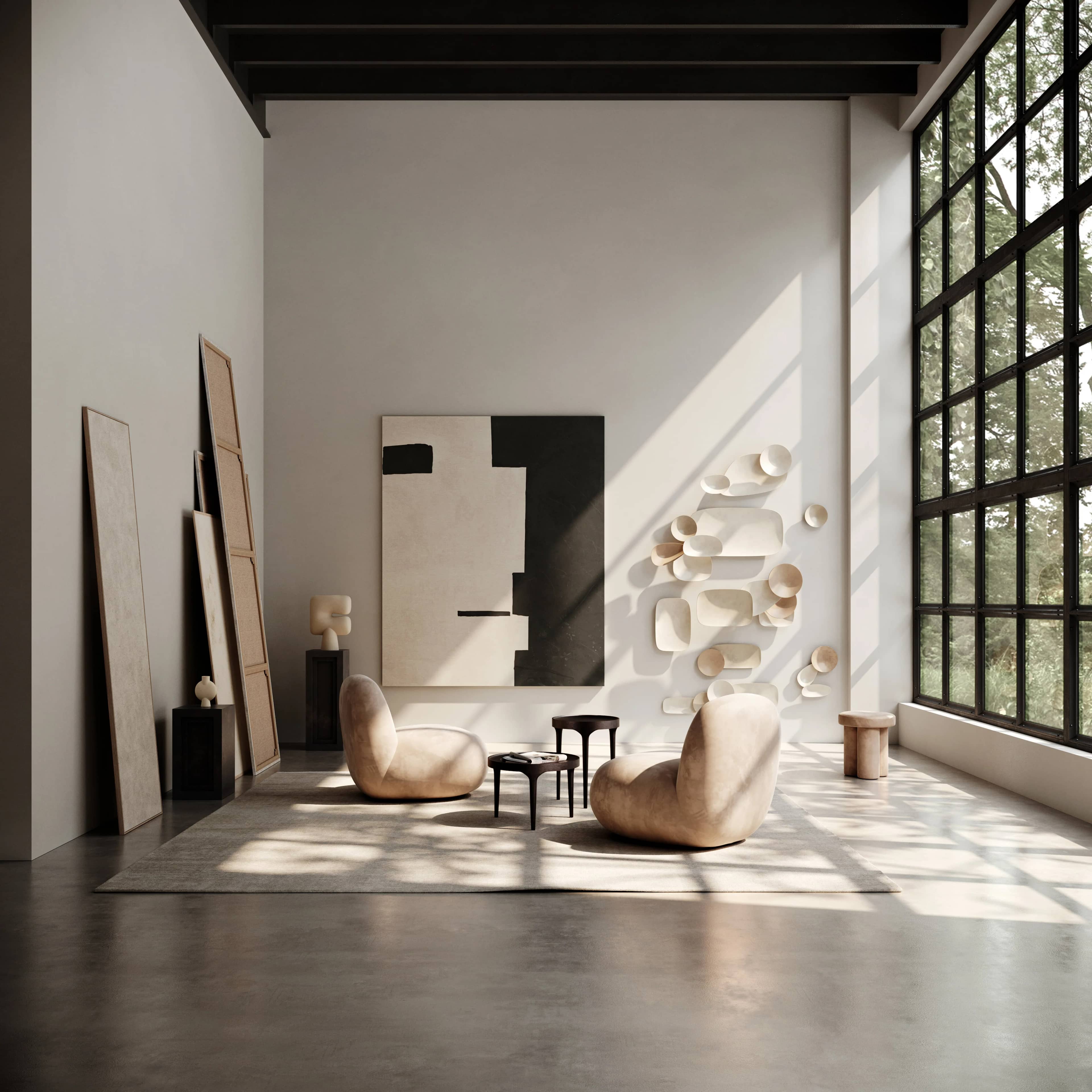 Кресло Toe Chair Flat — Nubuck 2