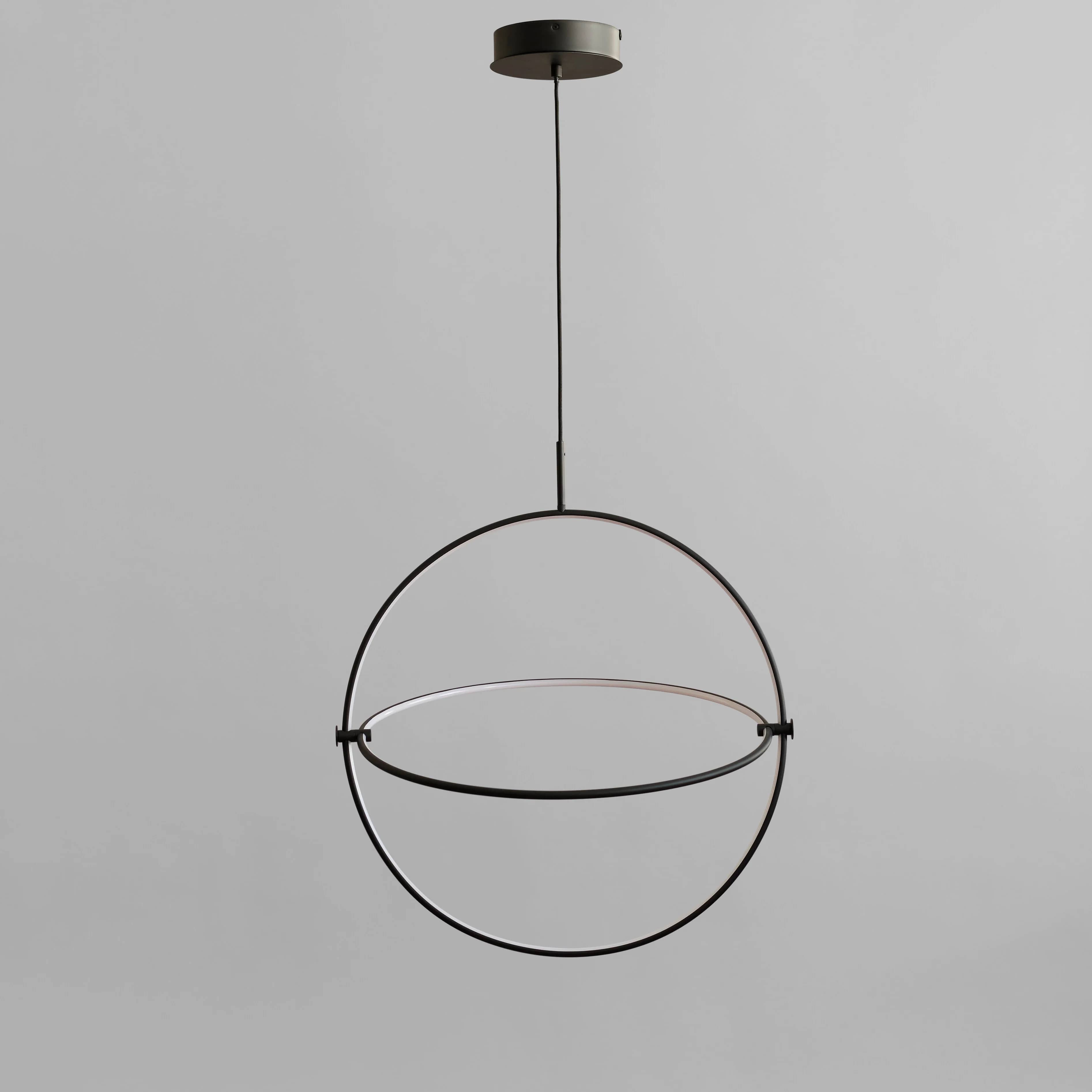 Подвесной светильник Maru Ø60 — Burned Black 4