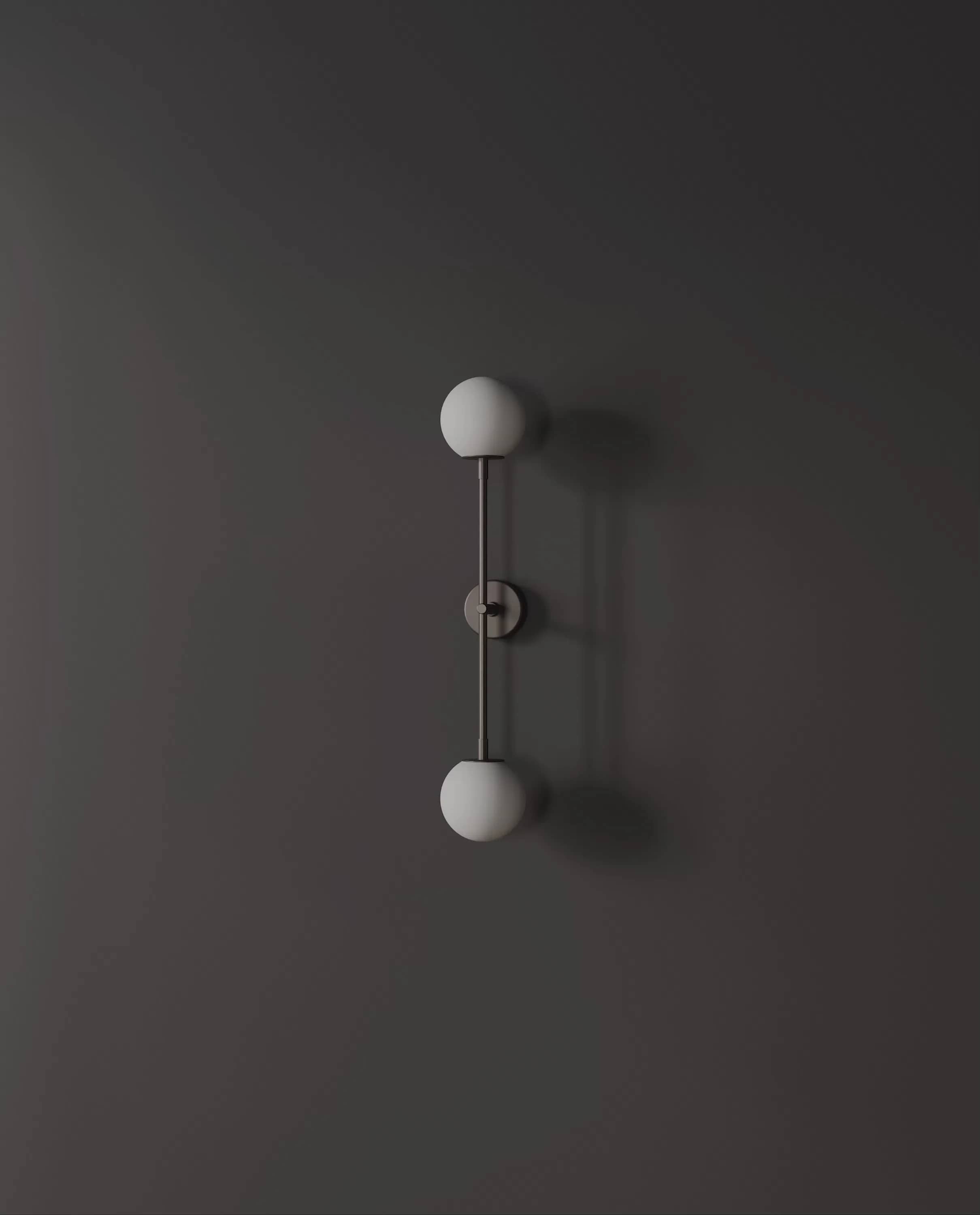 Настенный светильник Drop Bulp — Grey 8