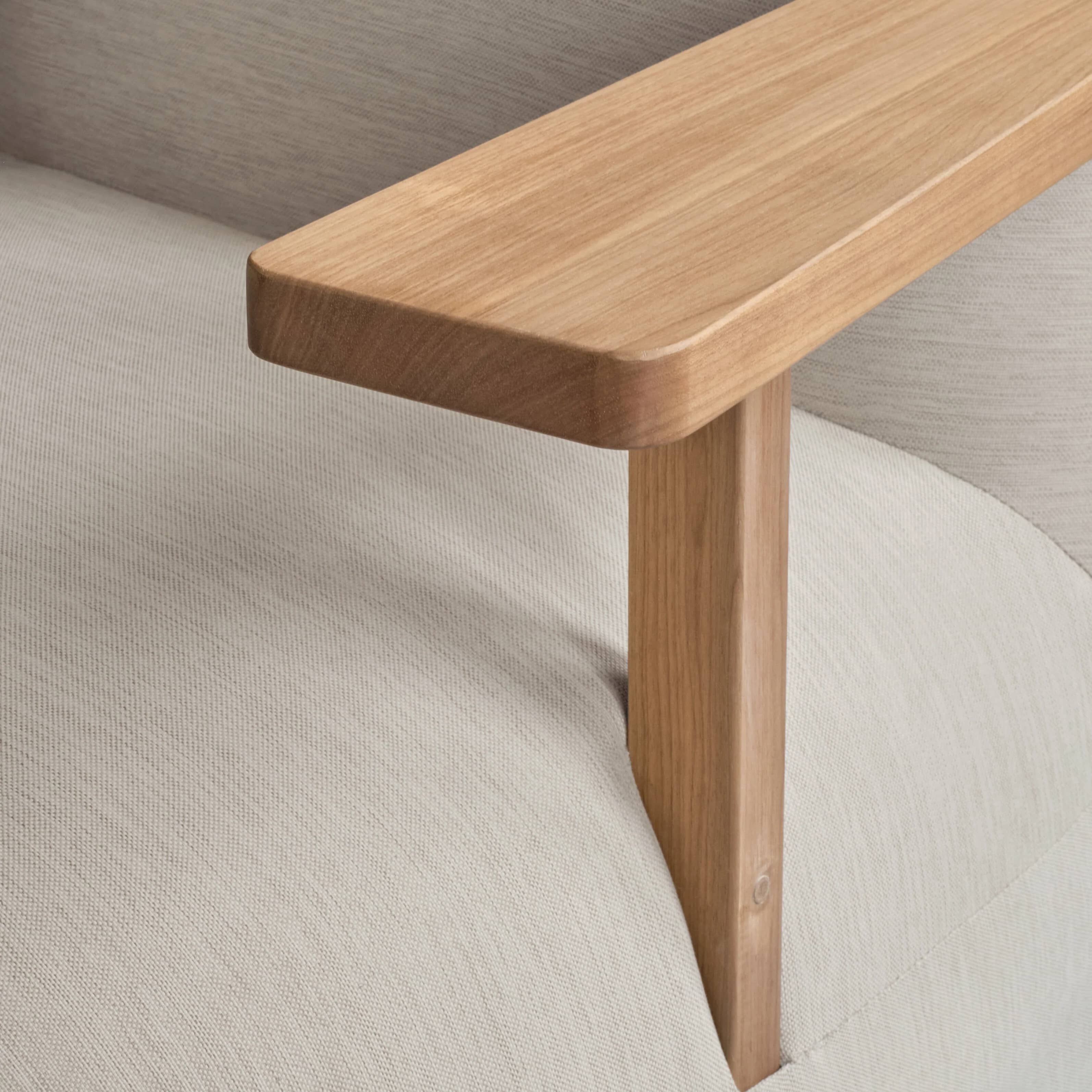 Кресло Toe Chair Armrest — Warm Ash 9