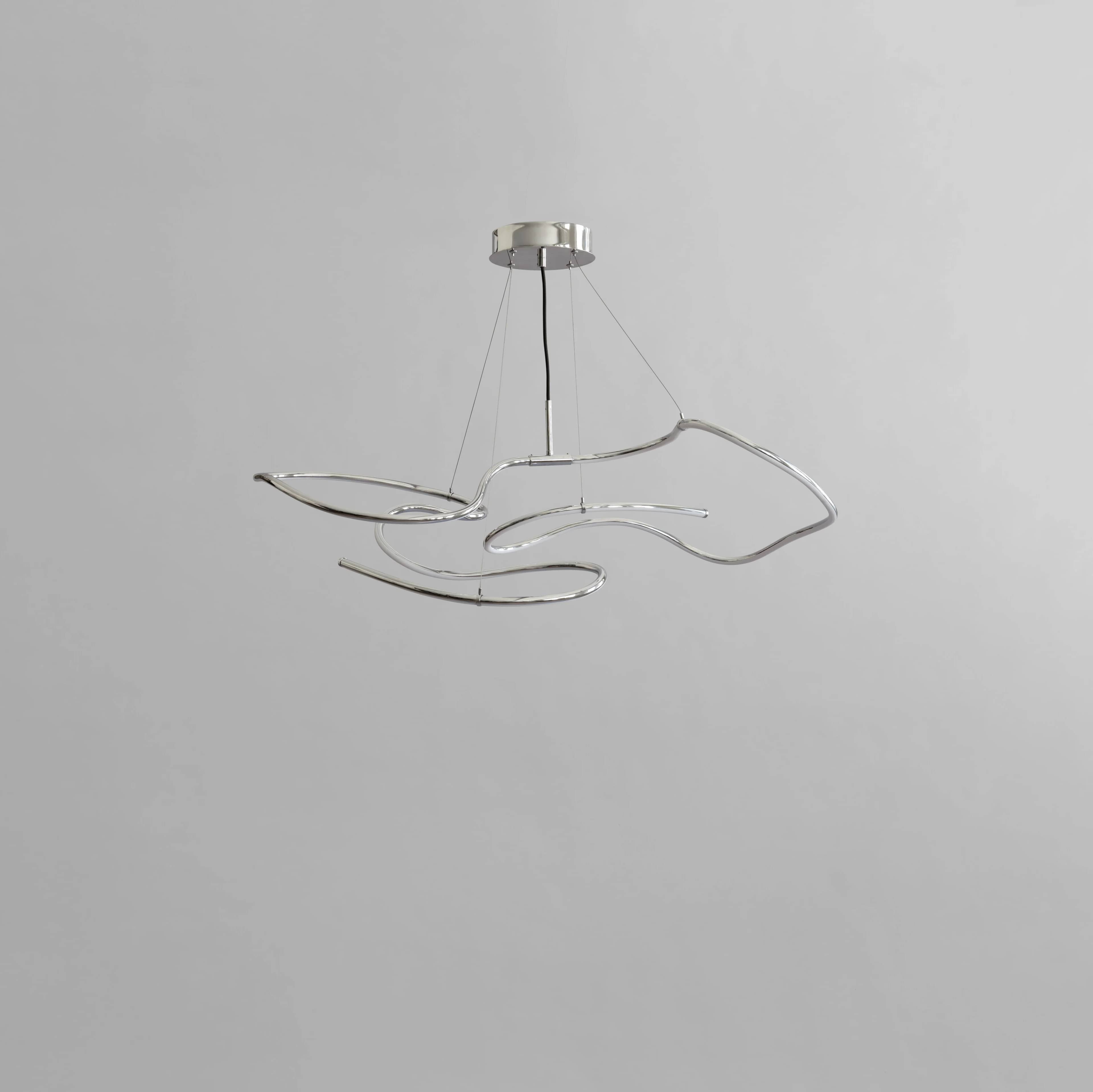 Люстра Ghost Chandelier Mini — Chrome 5m 1 1