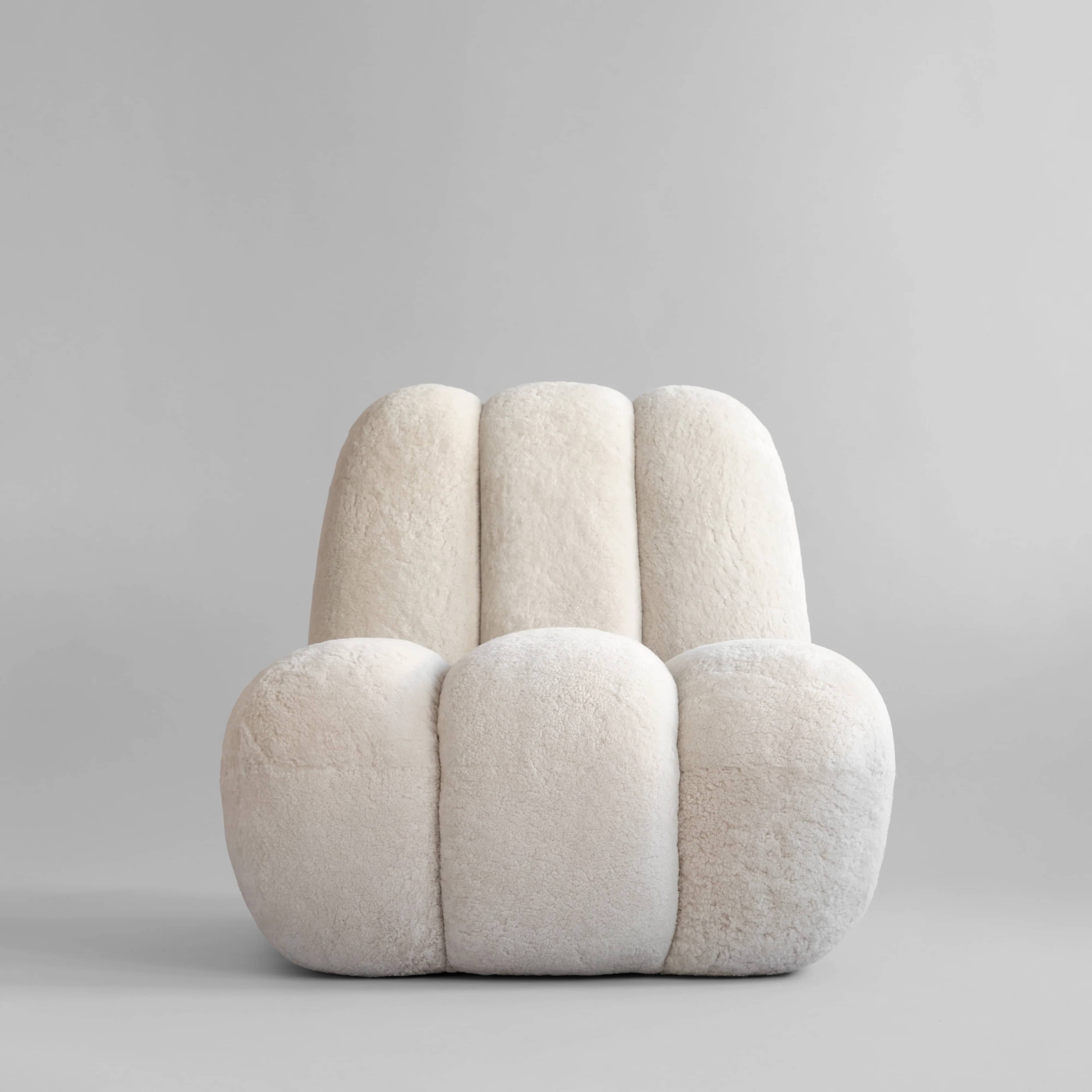 Кресло Toe — Sandshell Sheepskin 1