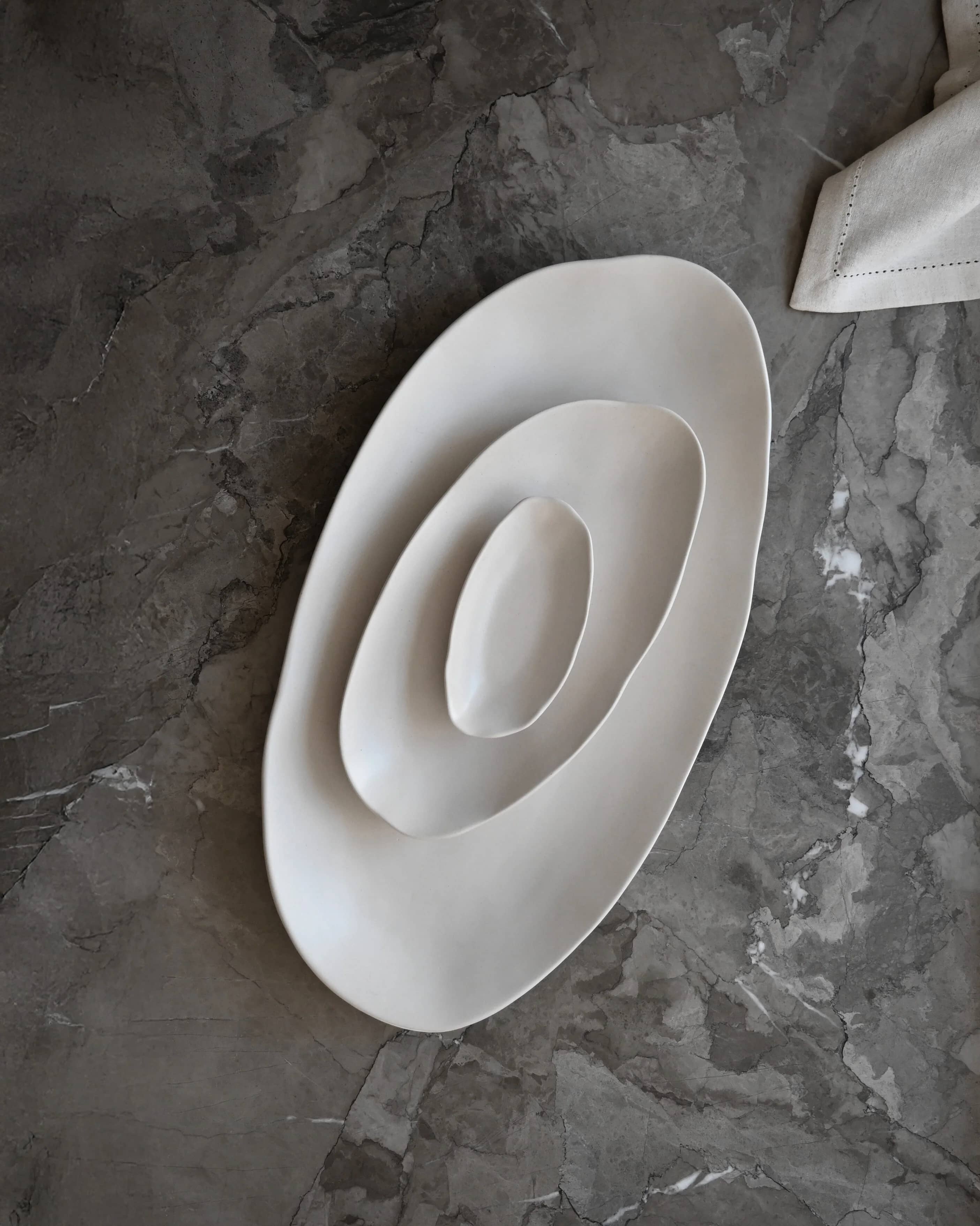 Поднос Native Oval Petit — Birch 12