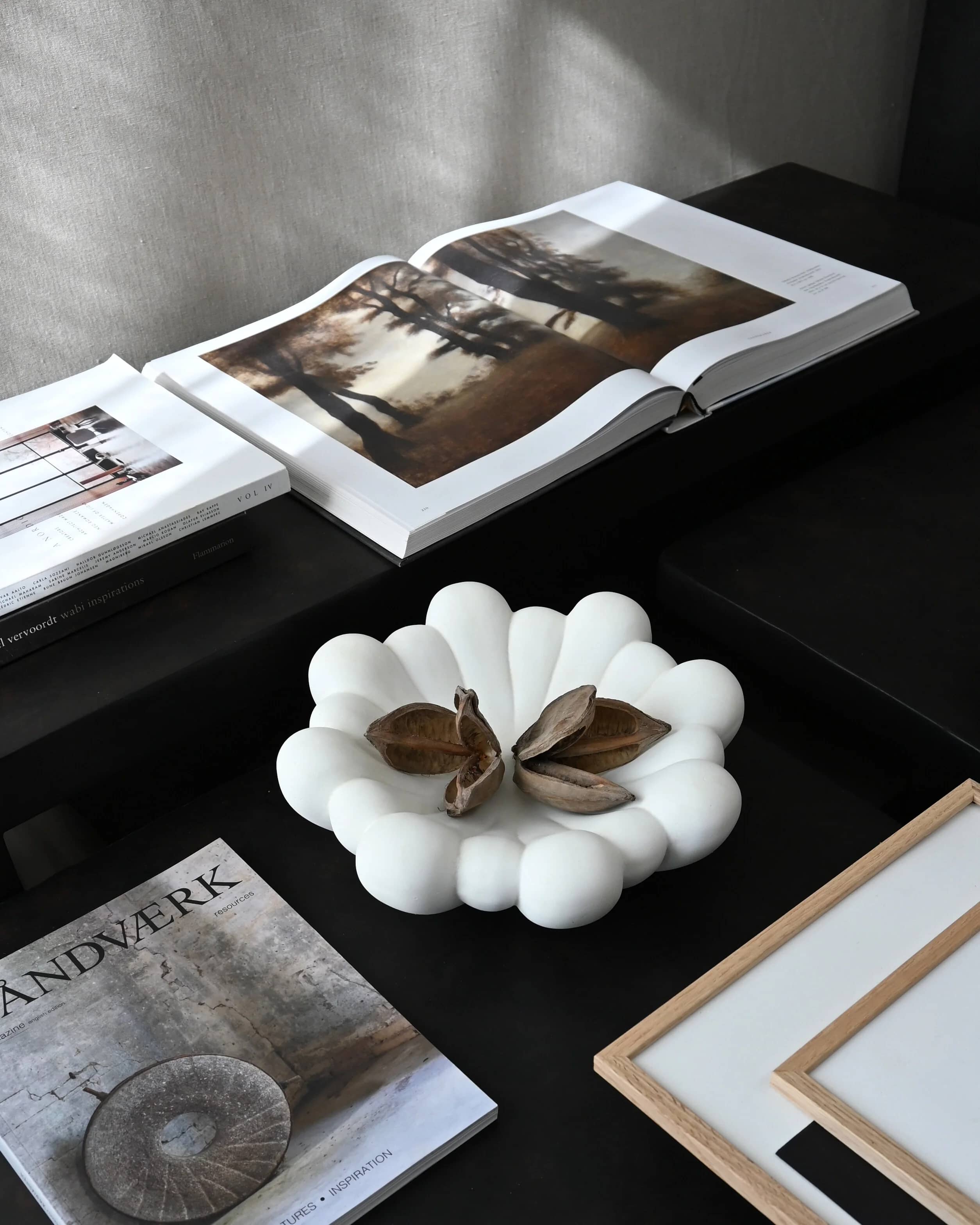 Поднос Bloom Medio — Bone White 6