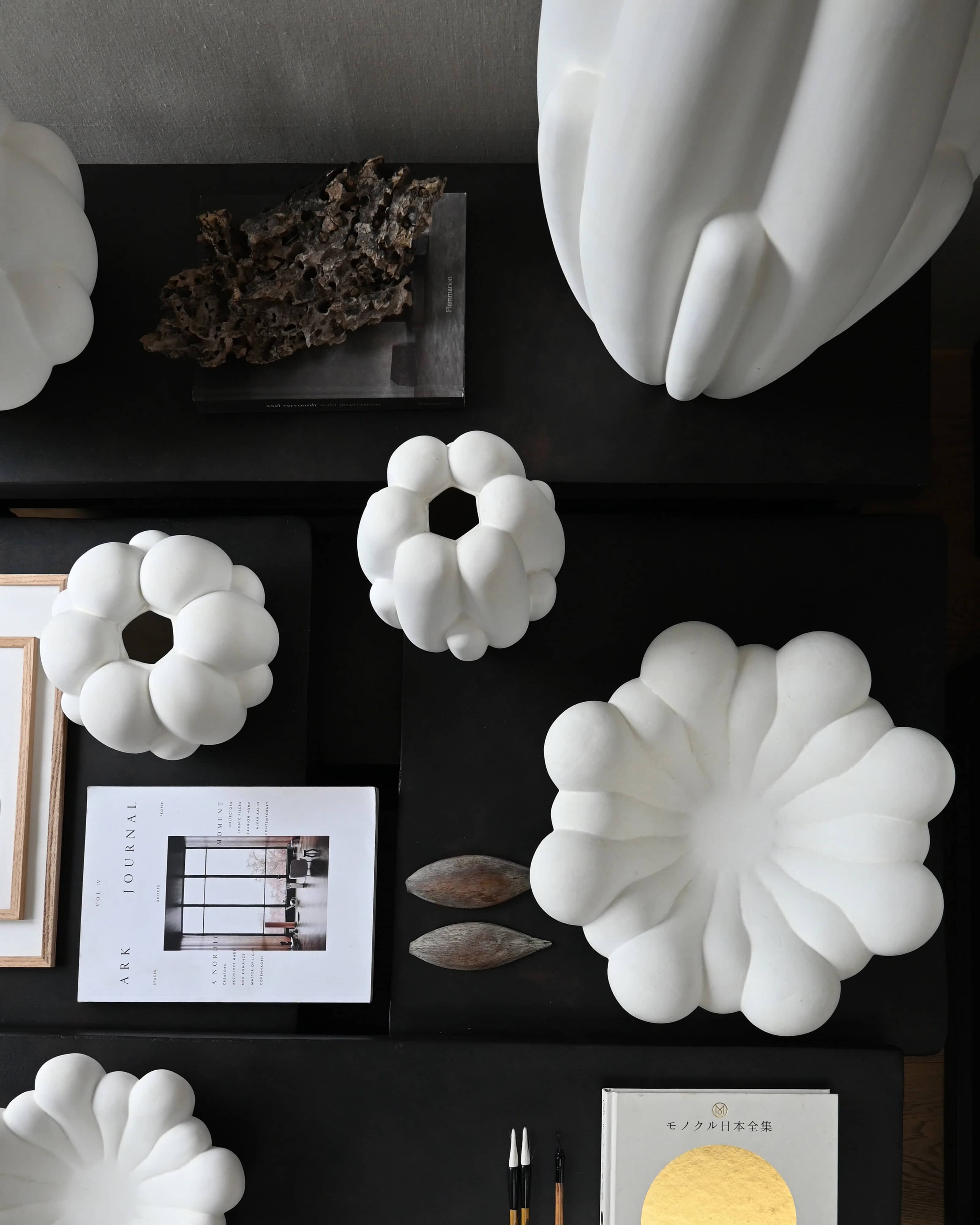 Поднос Bloom Big — Bone White 7