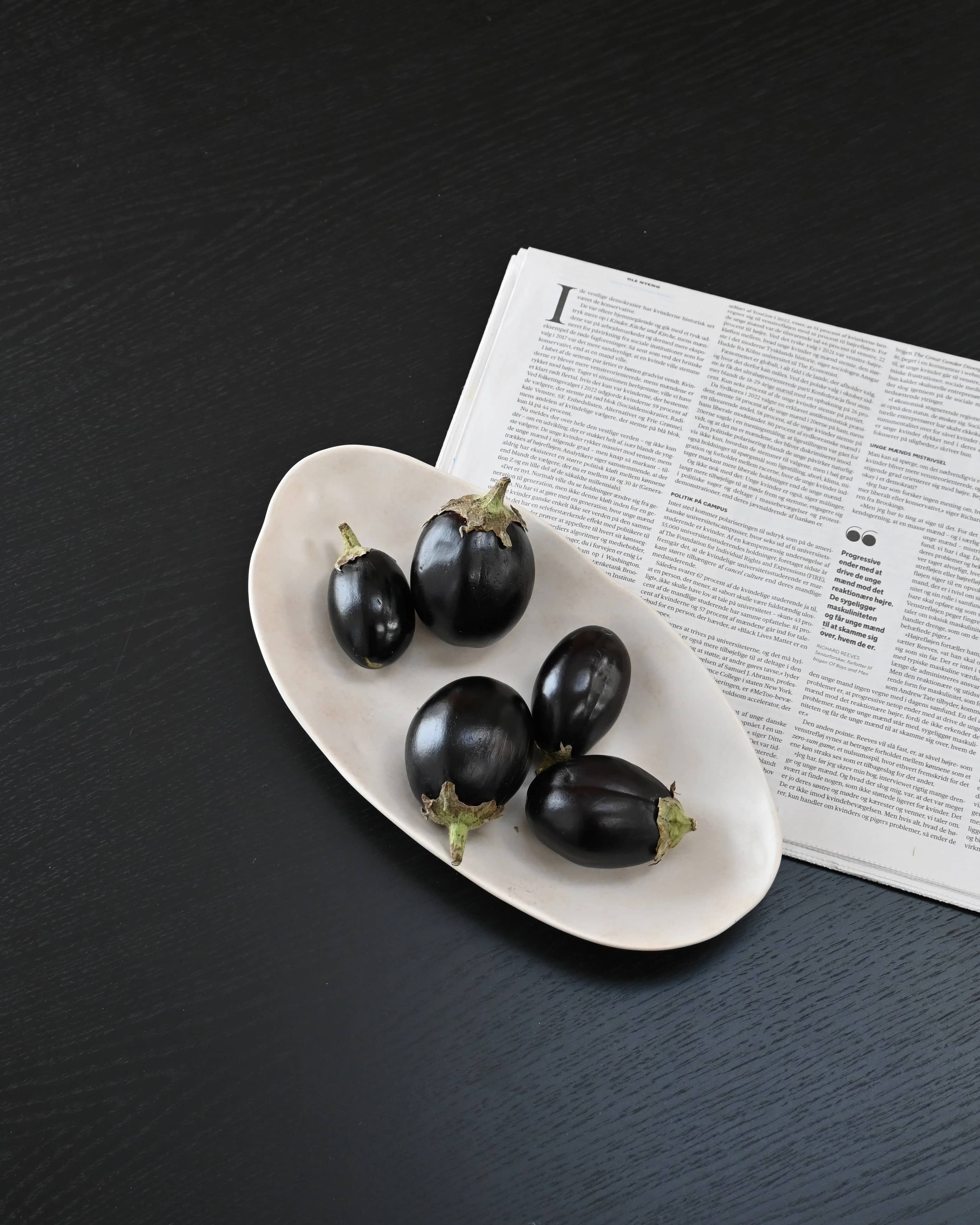 Поднос Native Oval Medio — Birch 2
