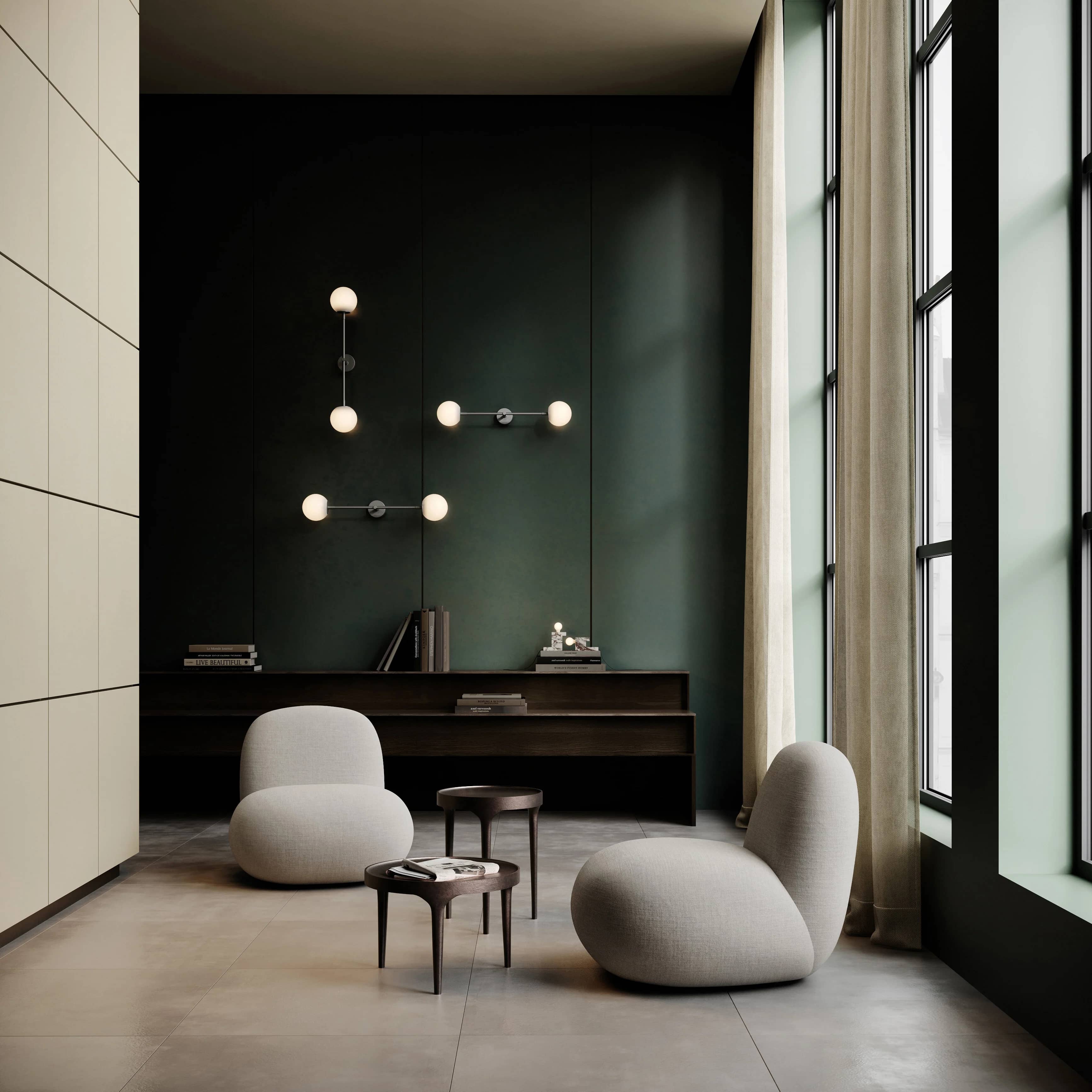 Кресло Toe Chair Flat — Taupe 2