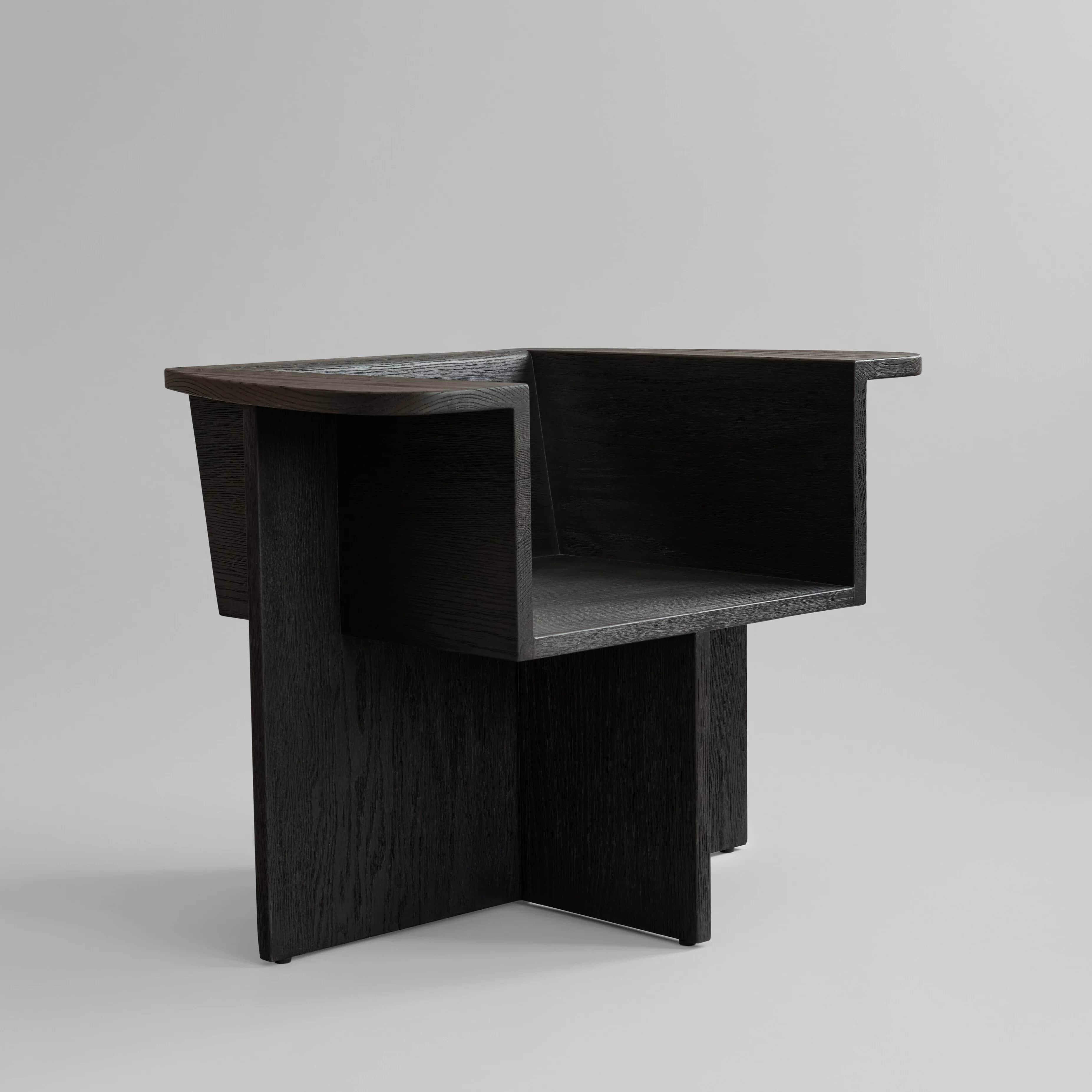 Кресло Brutus — Coffee Black Oak 3