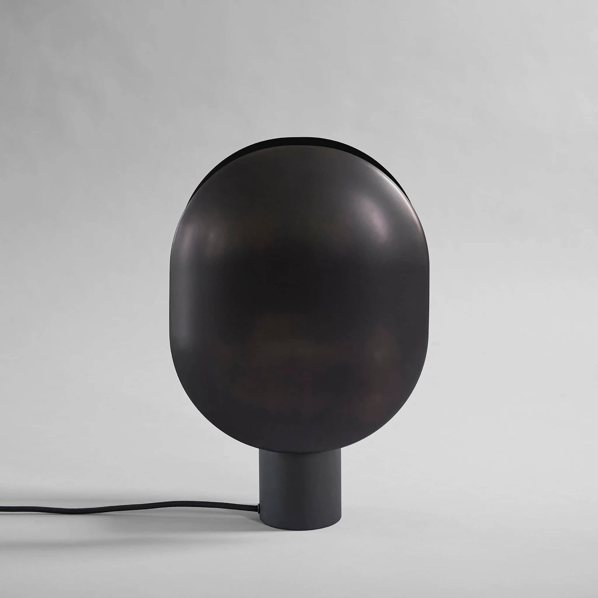 Настольный светильник Clam — Burned Black 1