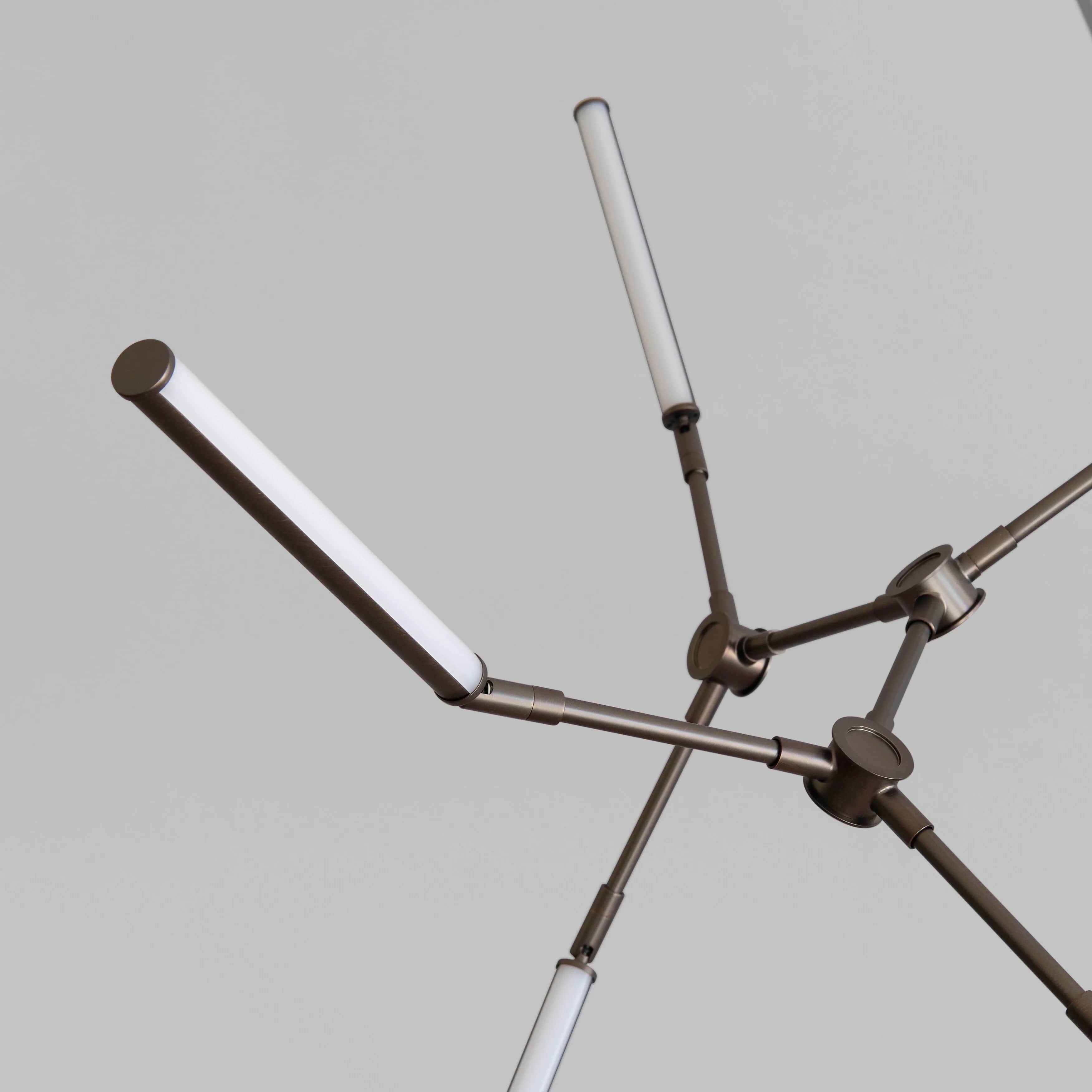 Люстра Stick Chandelier Mini — Bronze 3