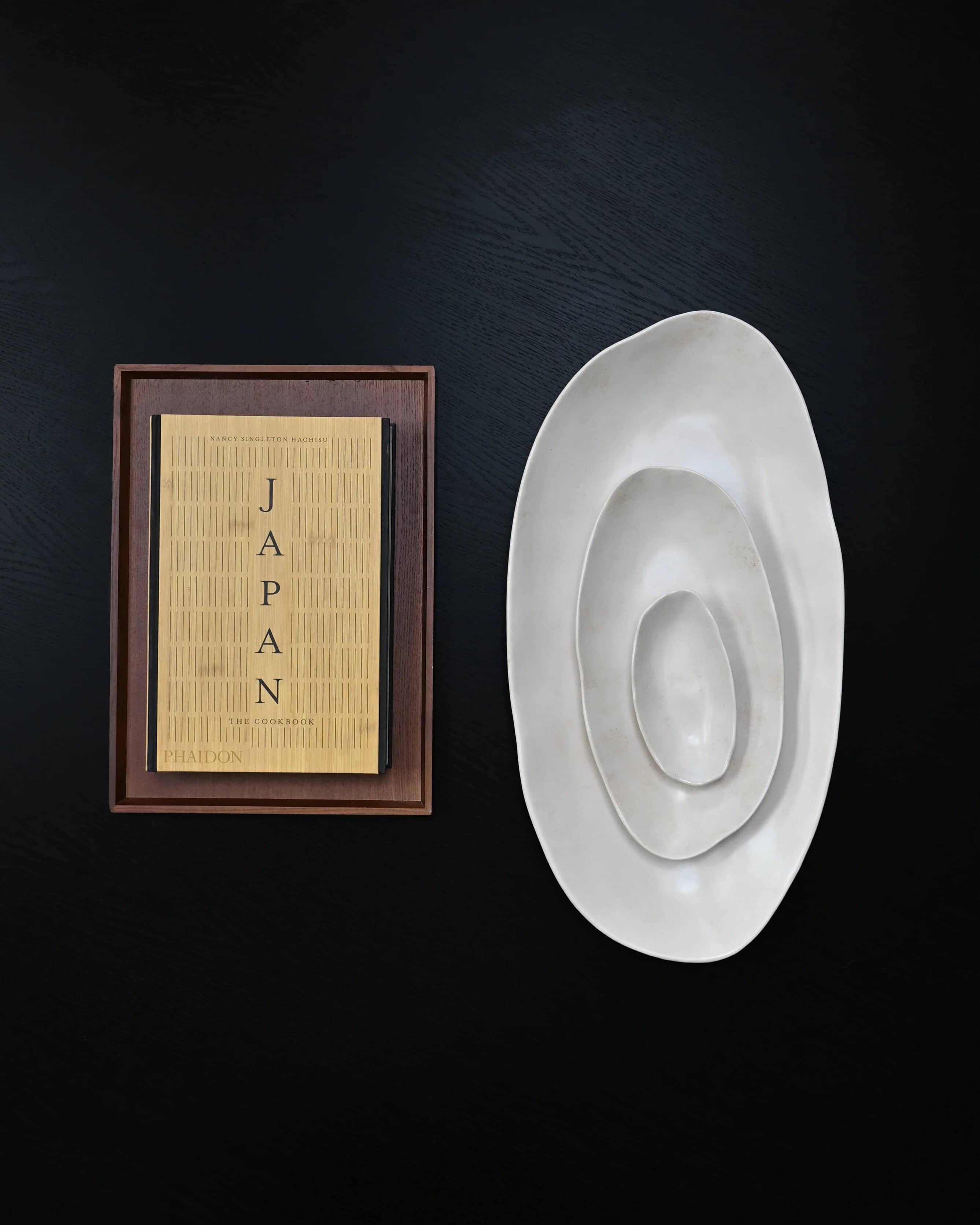 Поднос Native Oval Big — Birch 5