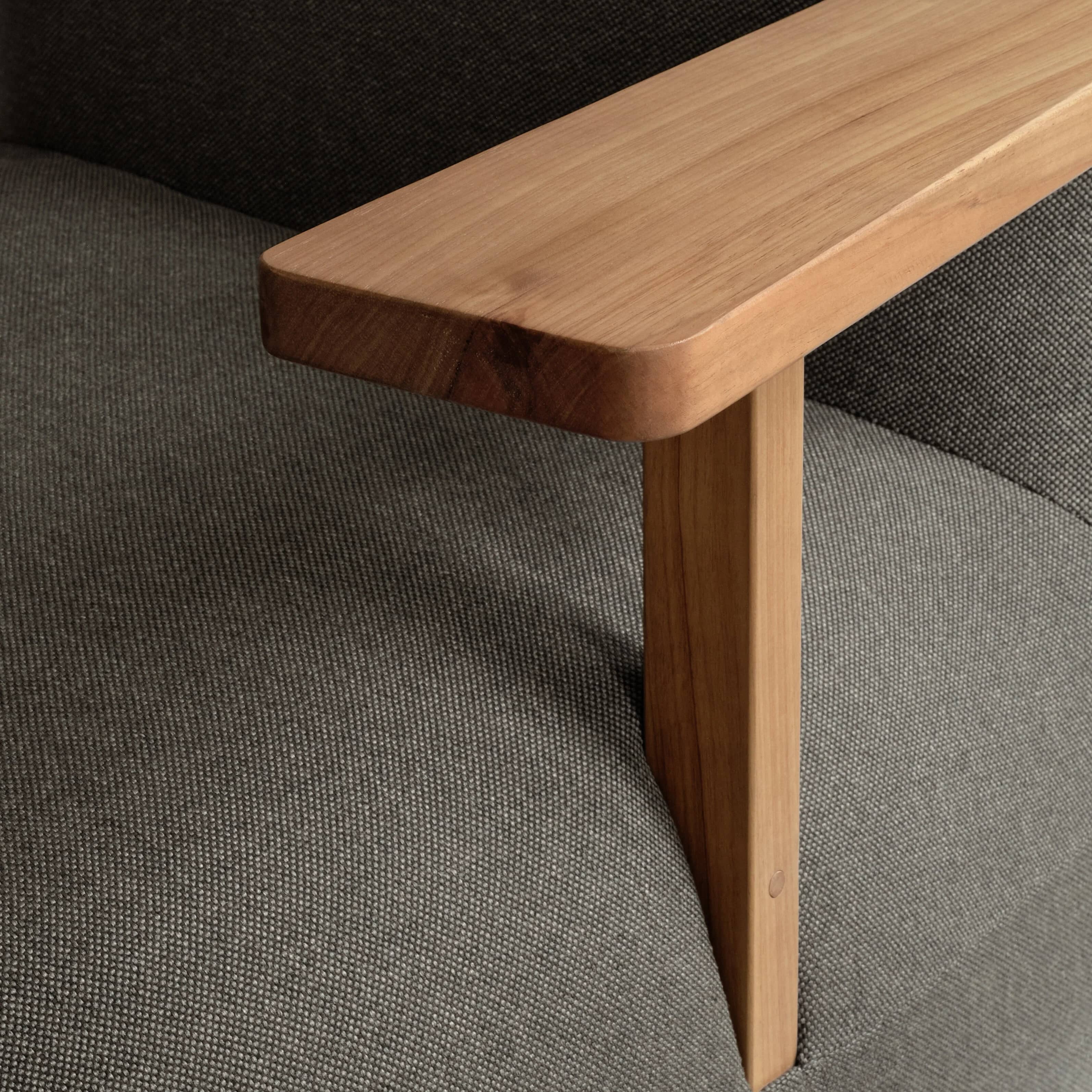 Кресло Toe Chair Armrest — Stone Gray 8