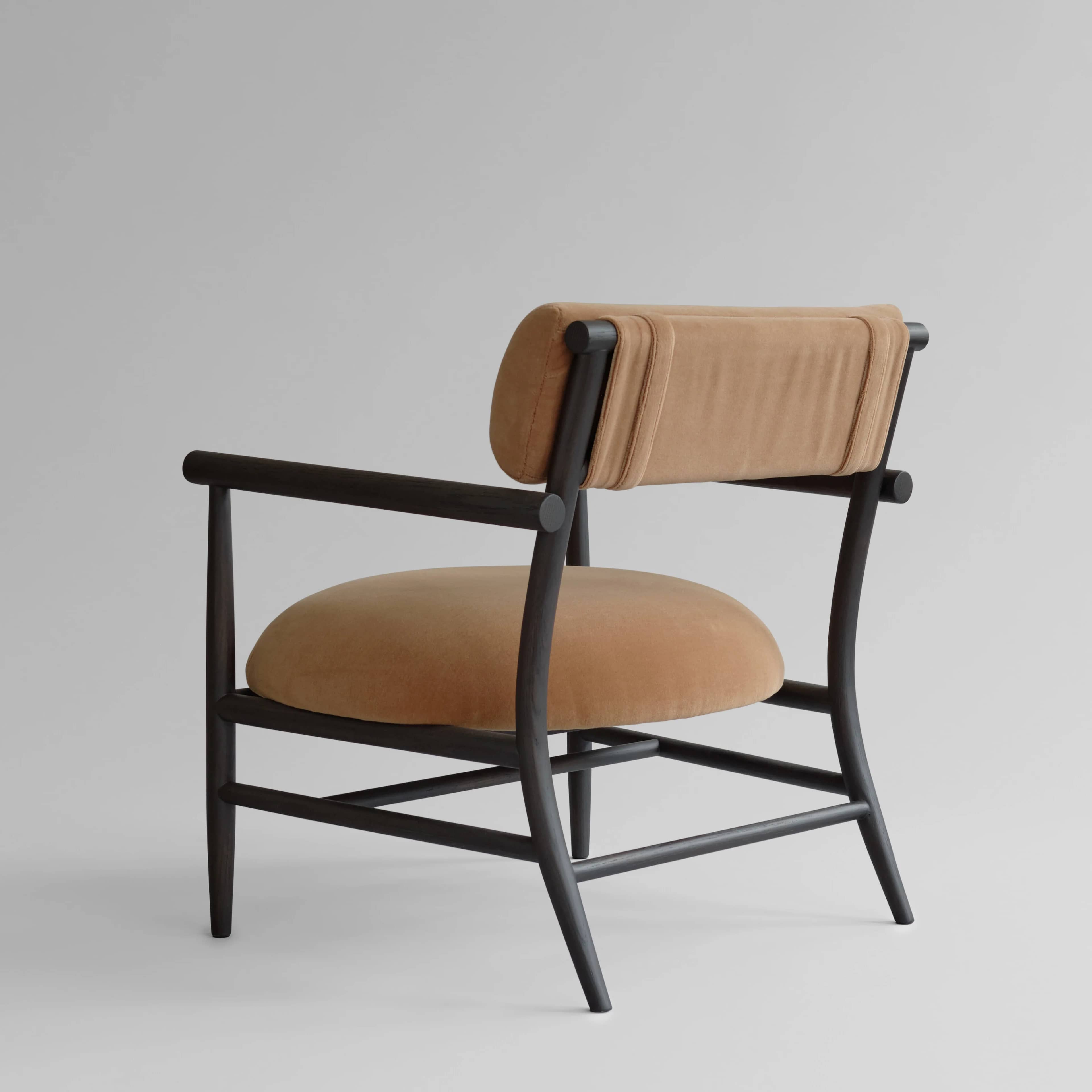 Кресло Nama Lounge Chair — Coffee Black Oak- Desert 6