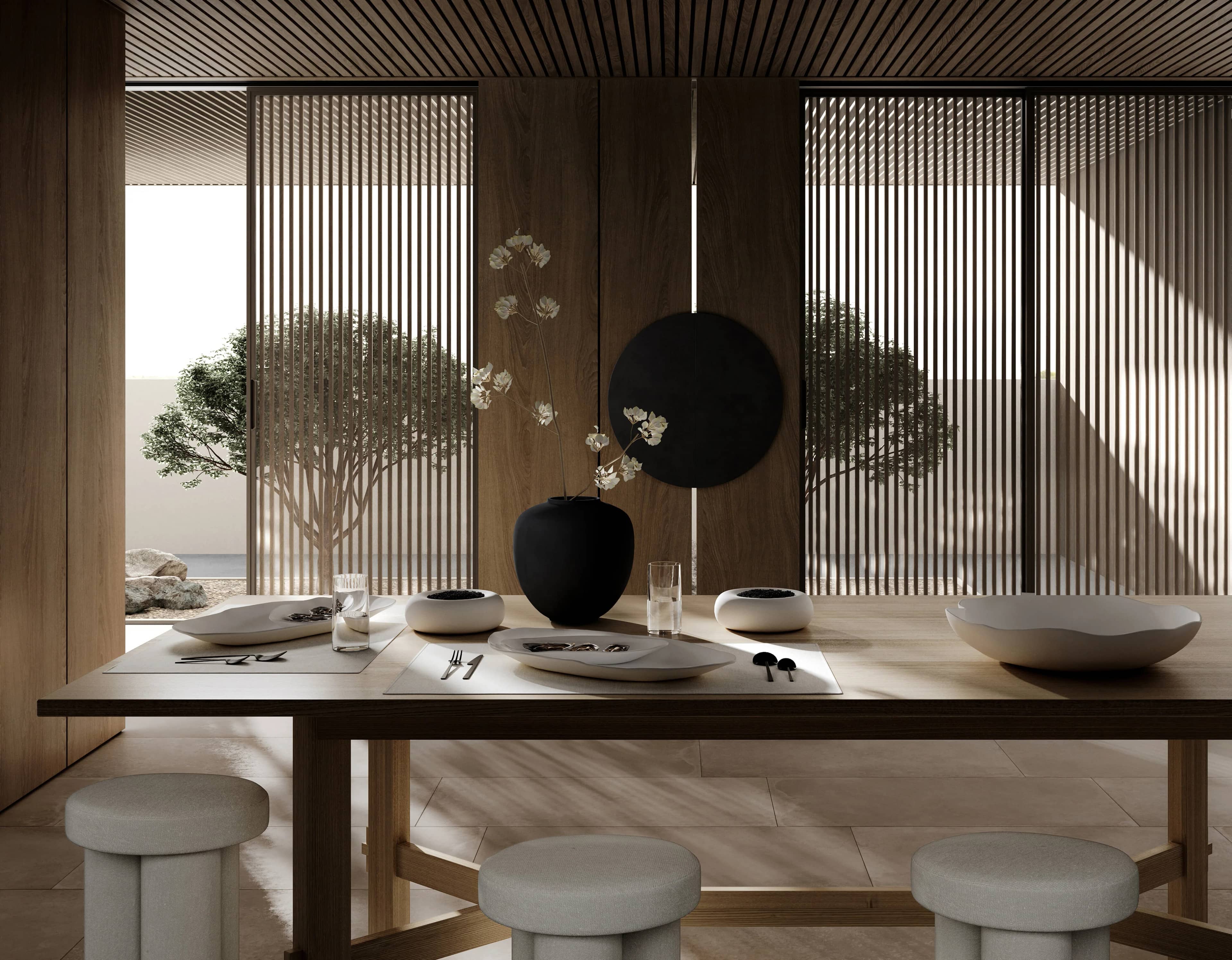 Поднос Native Tray Hexa — Birch 9