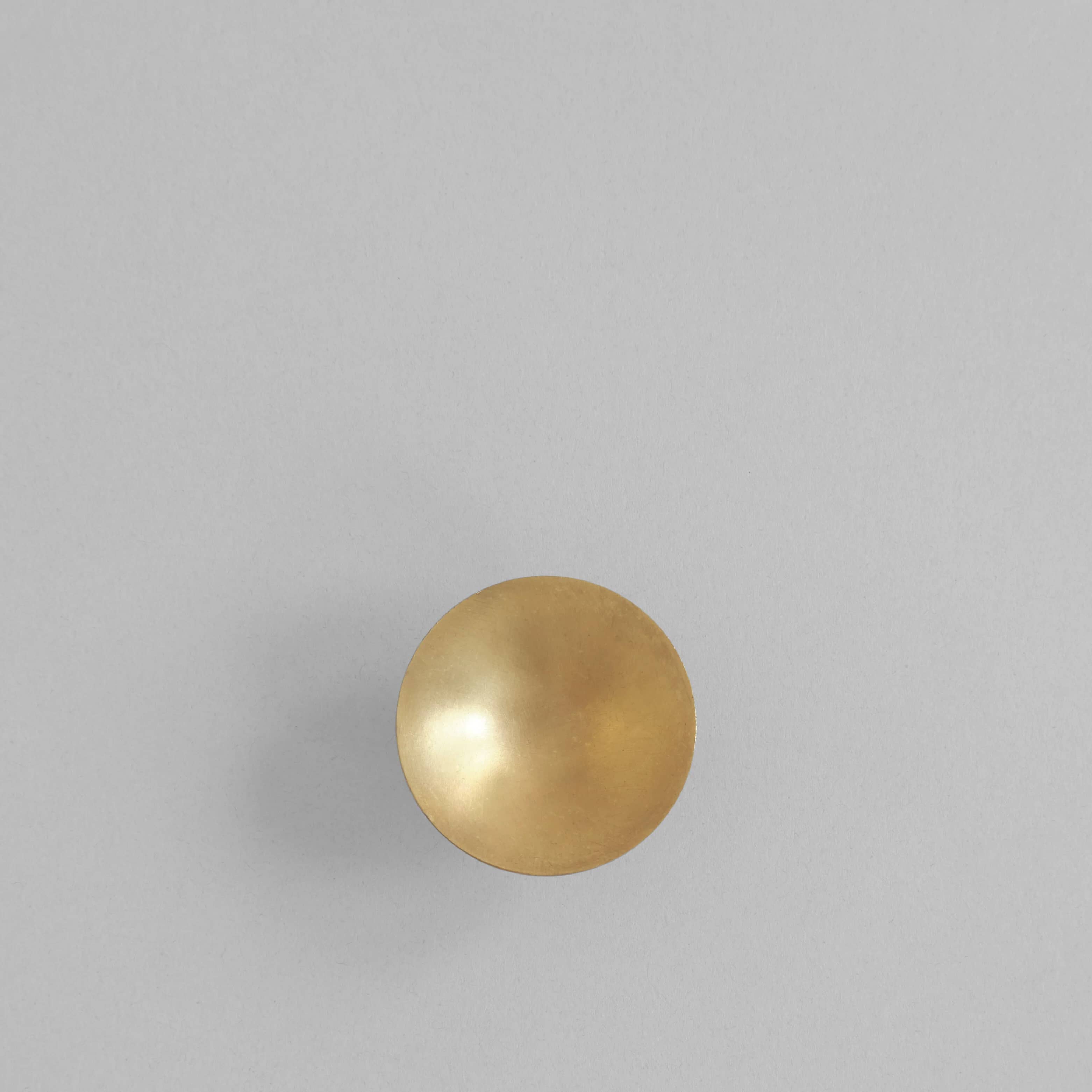 Мебельные ручки HiHat Knobs Medio — Brass 10
