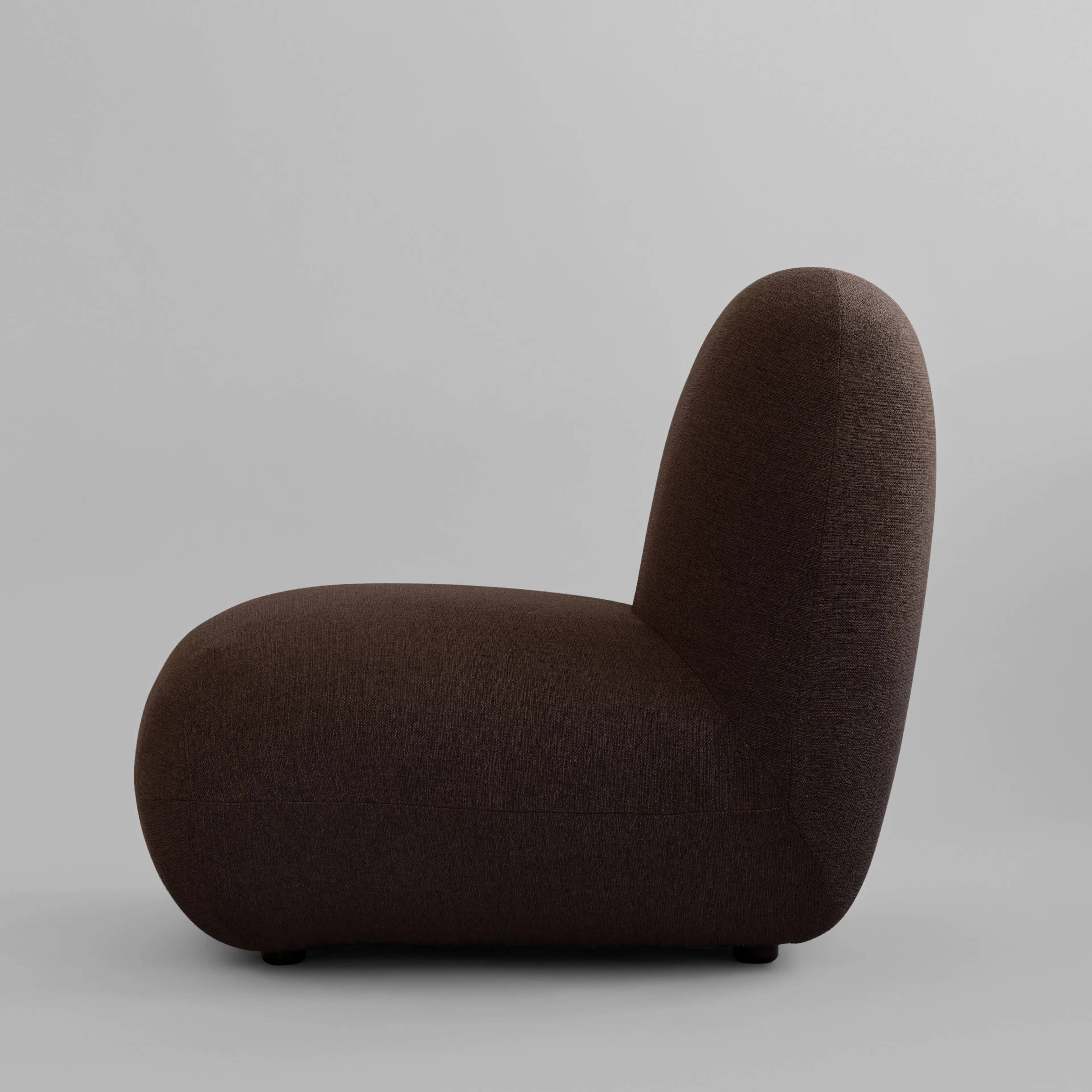 Кресло Toe Chair Flat — Dark Brown 5