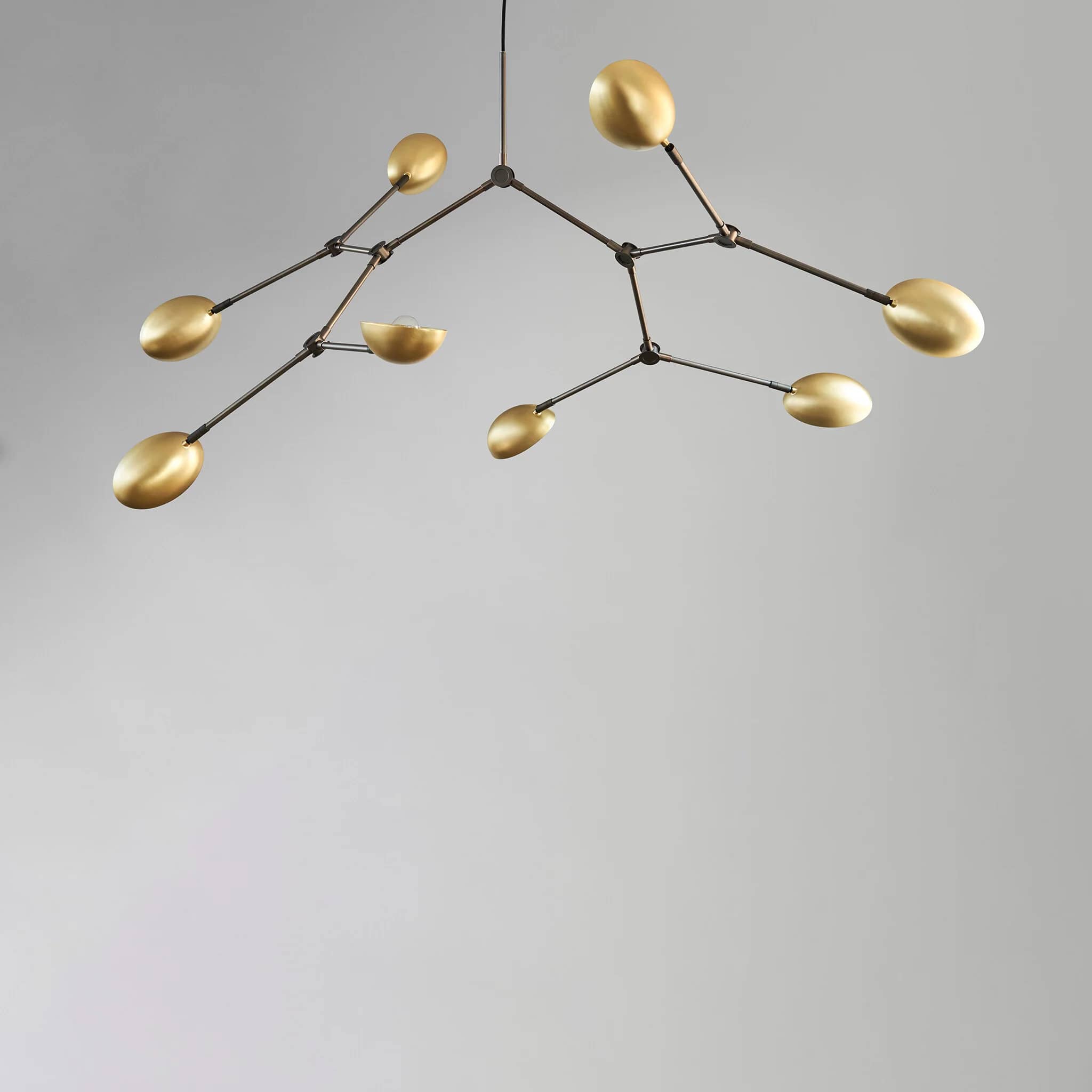 Люстра Drop Chandelier — Brass 5m 1