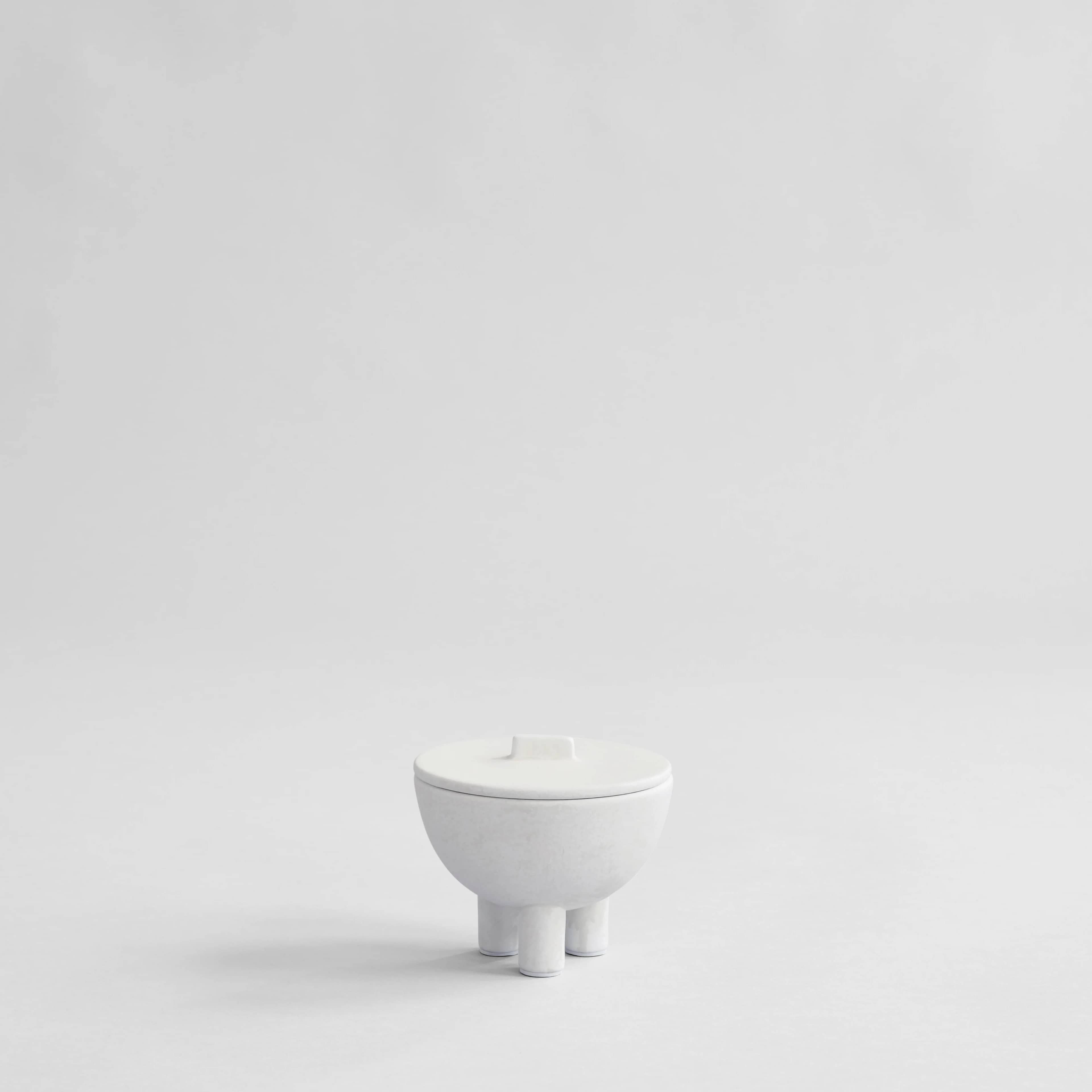 Чаша Duck Jar Medio — Bone White 1