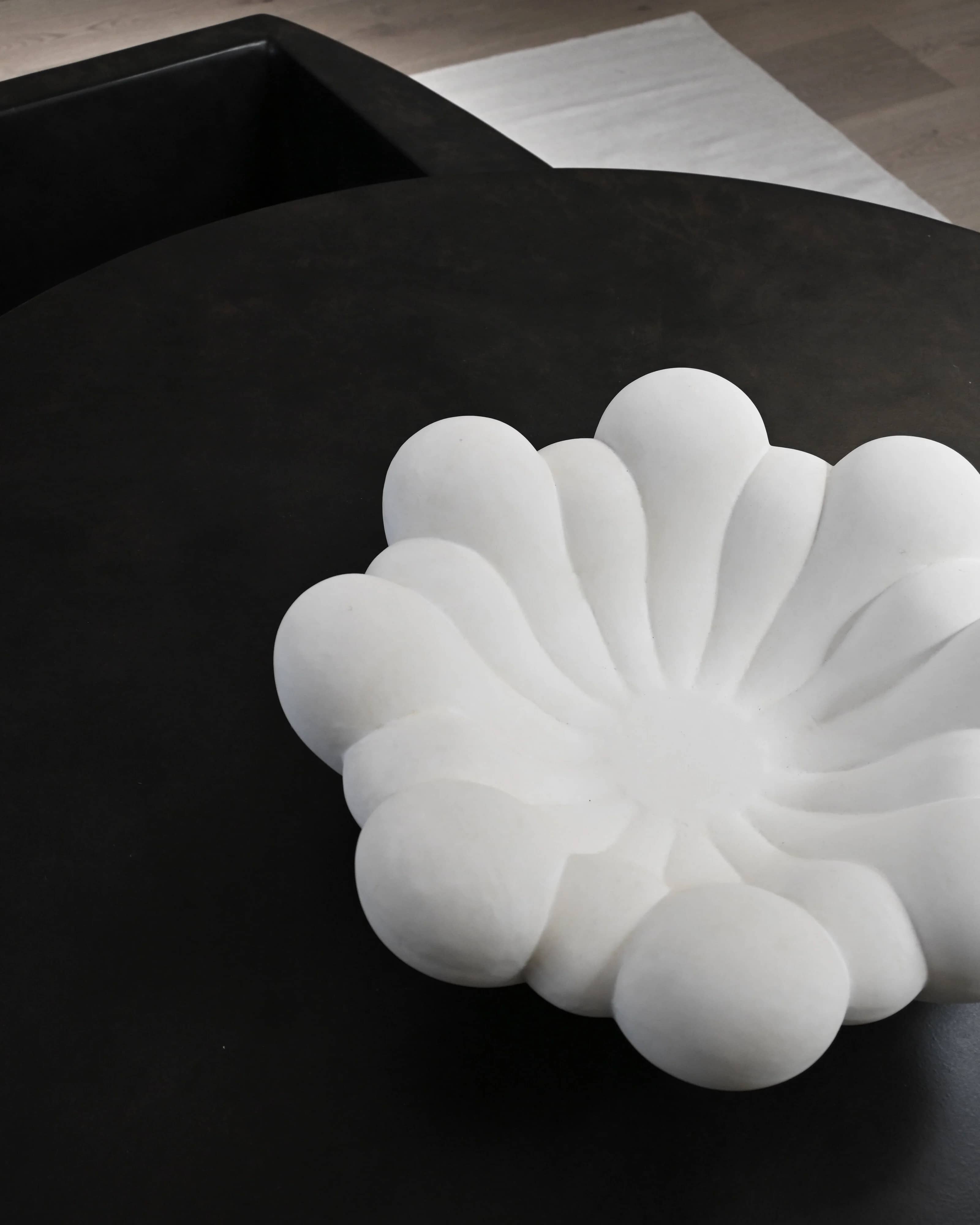 Поднос Bloom Big — Bone White 3