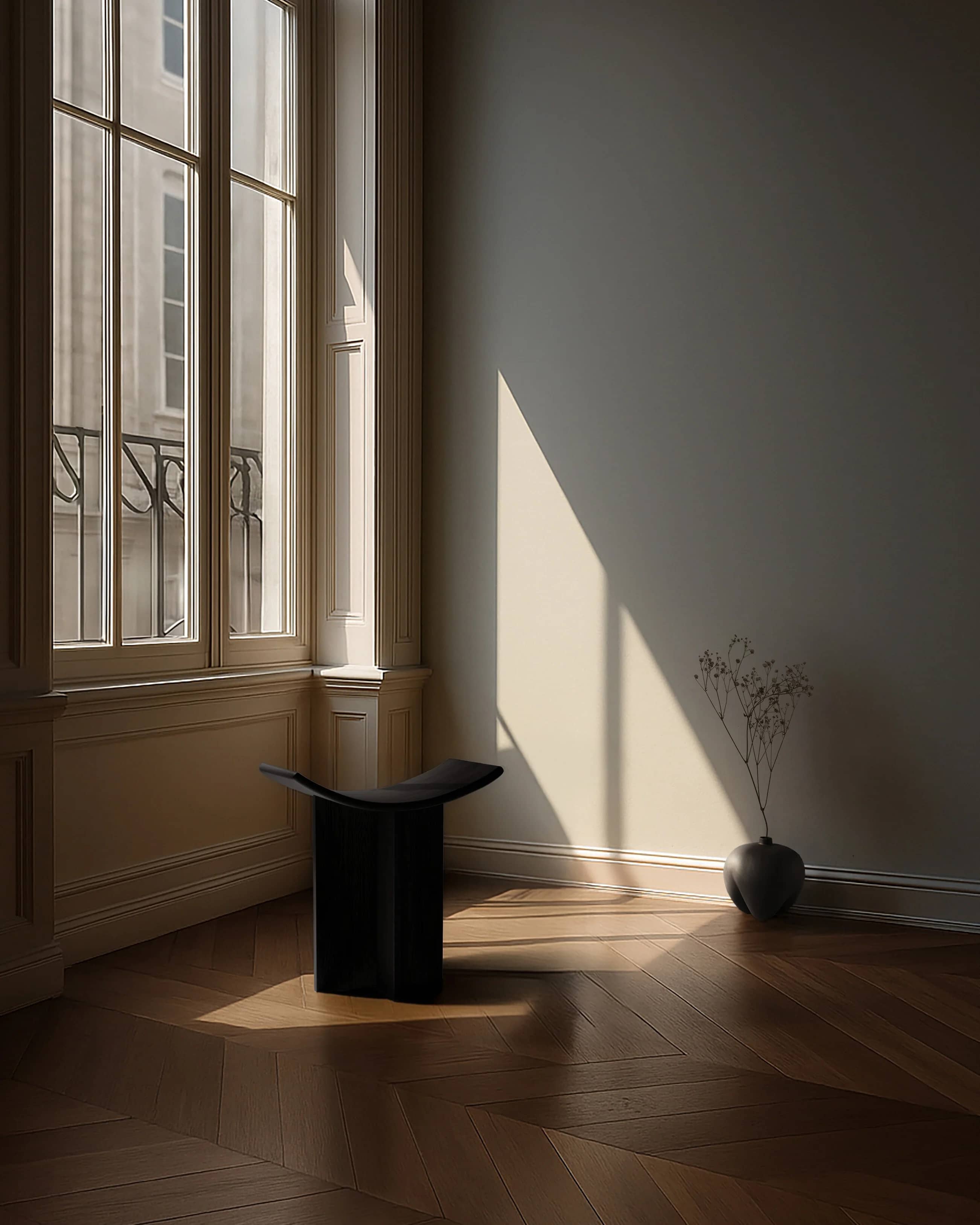 Табурет Brutus — Coffee Black Oak 2