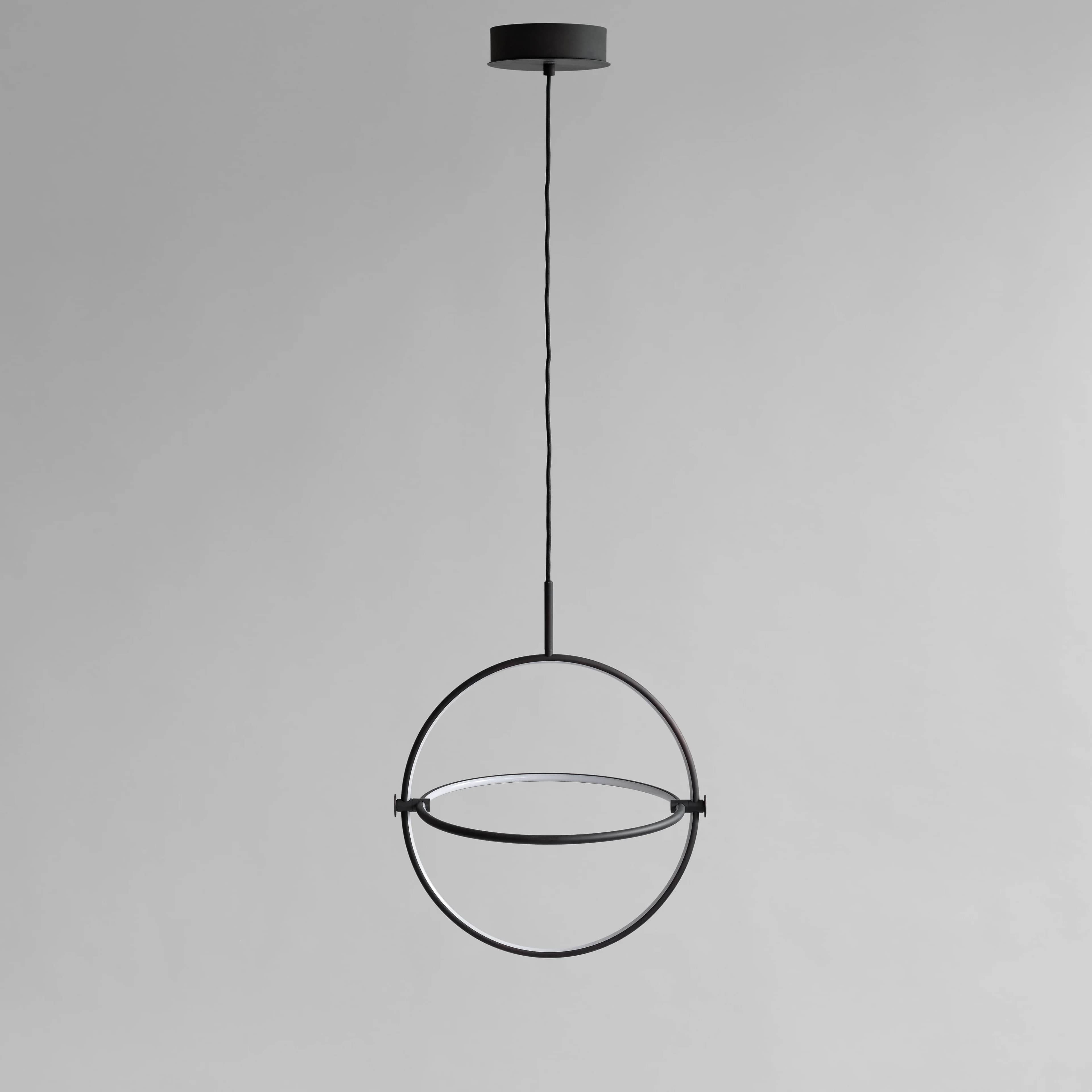 Подвесной светильник Maru — Burned Black 4