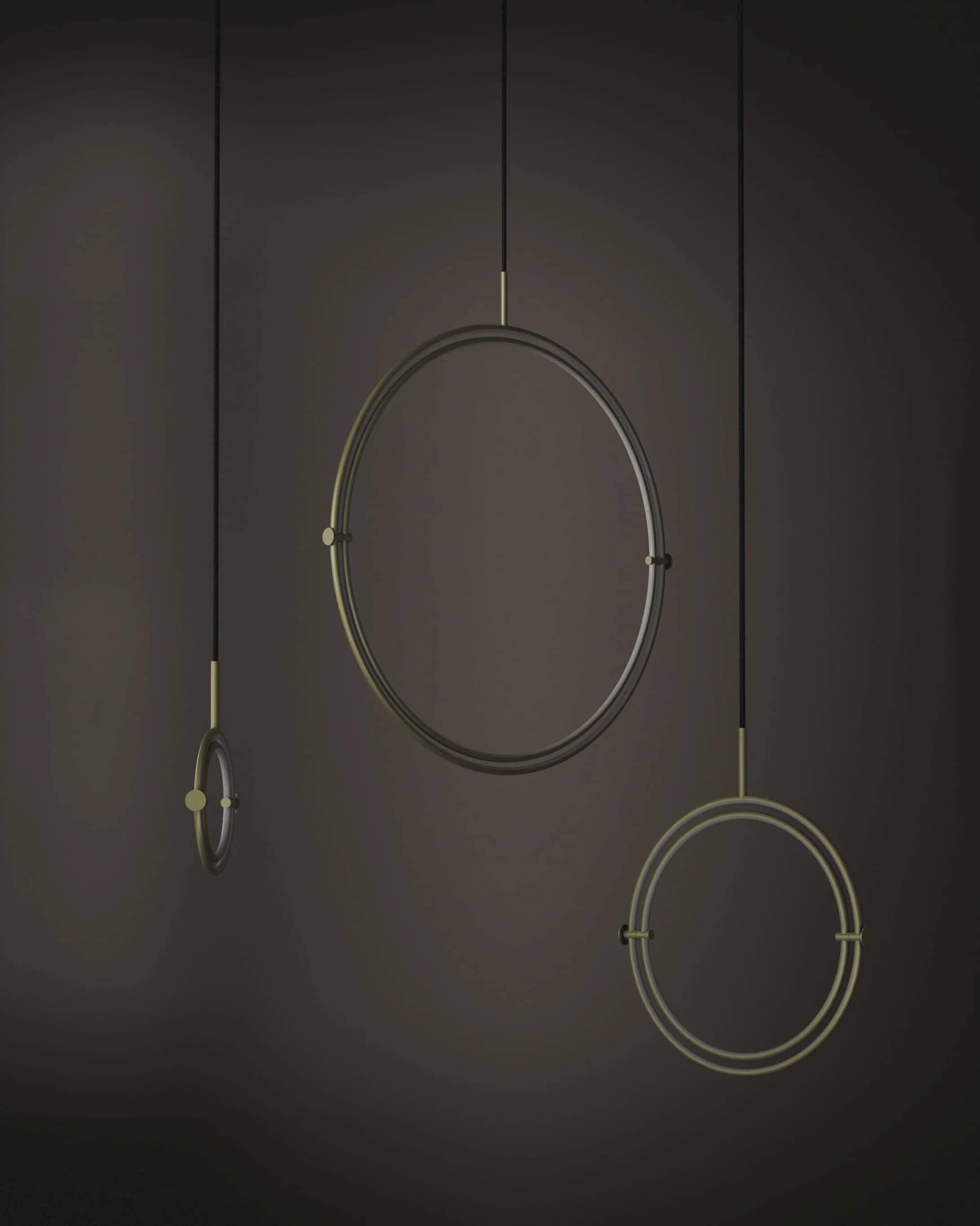 Подвесной светильник Maru Ø60 — Brass 5