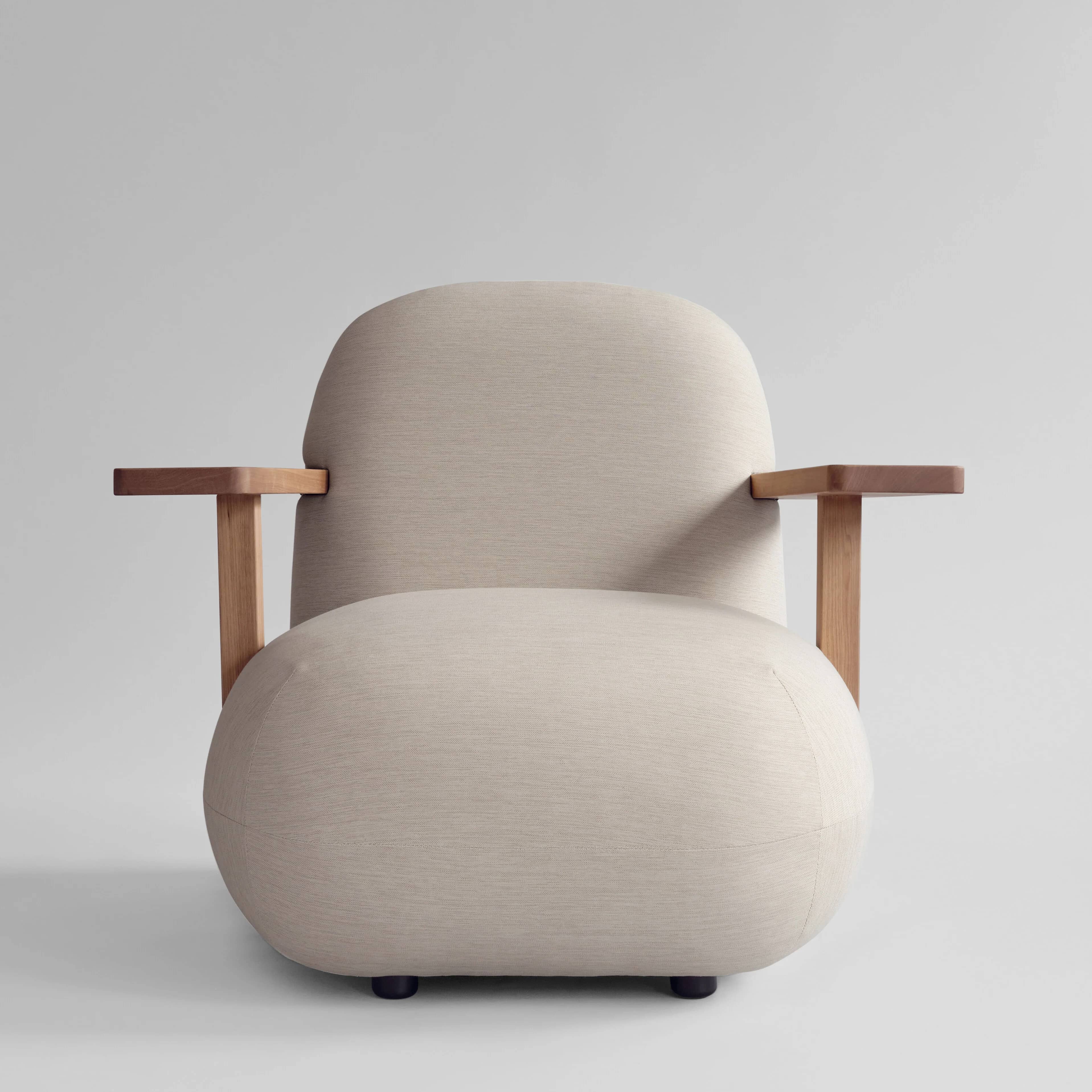 Кресло Toe Chair Armrest — Warm Ash 1