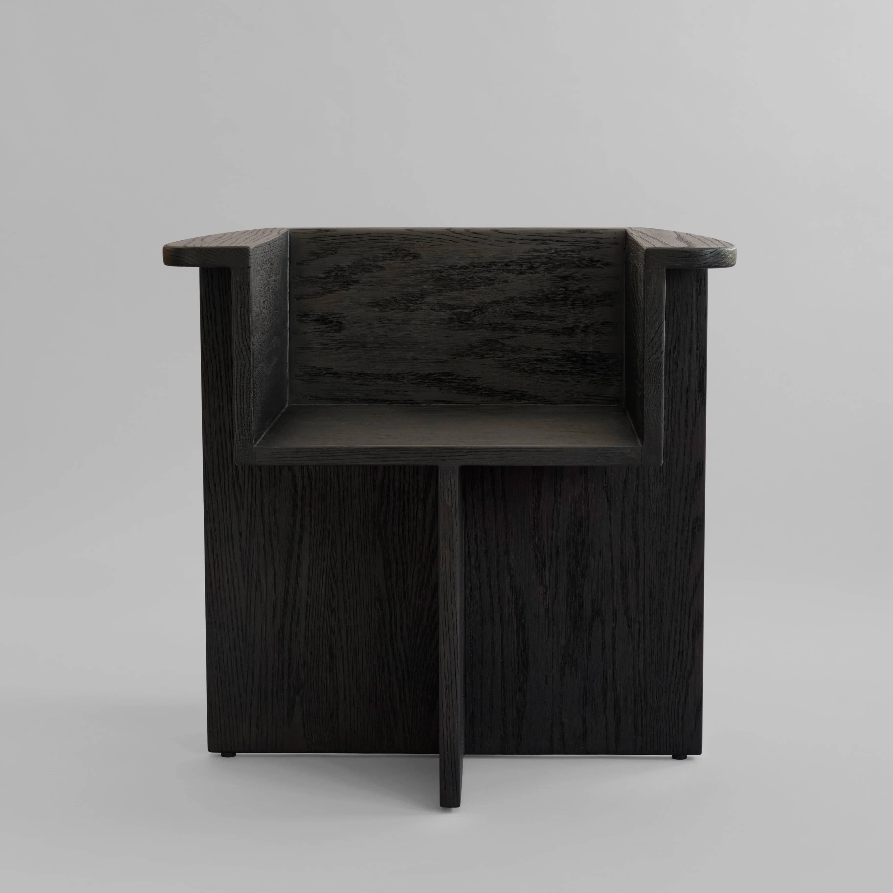 Стул Brutus — Coffee Black Oak 1