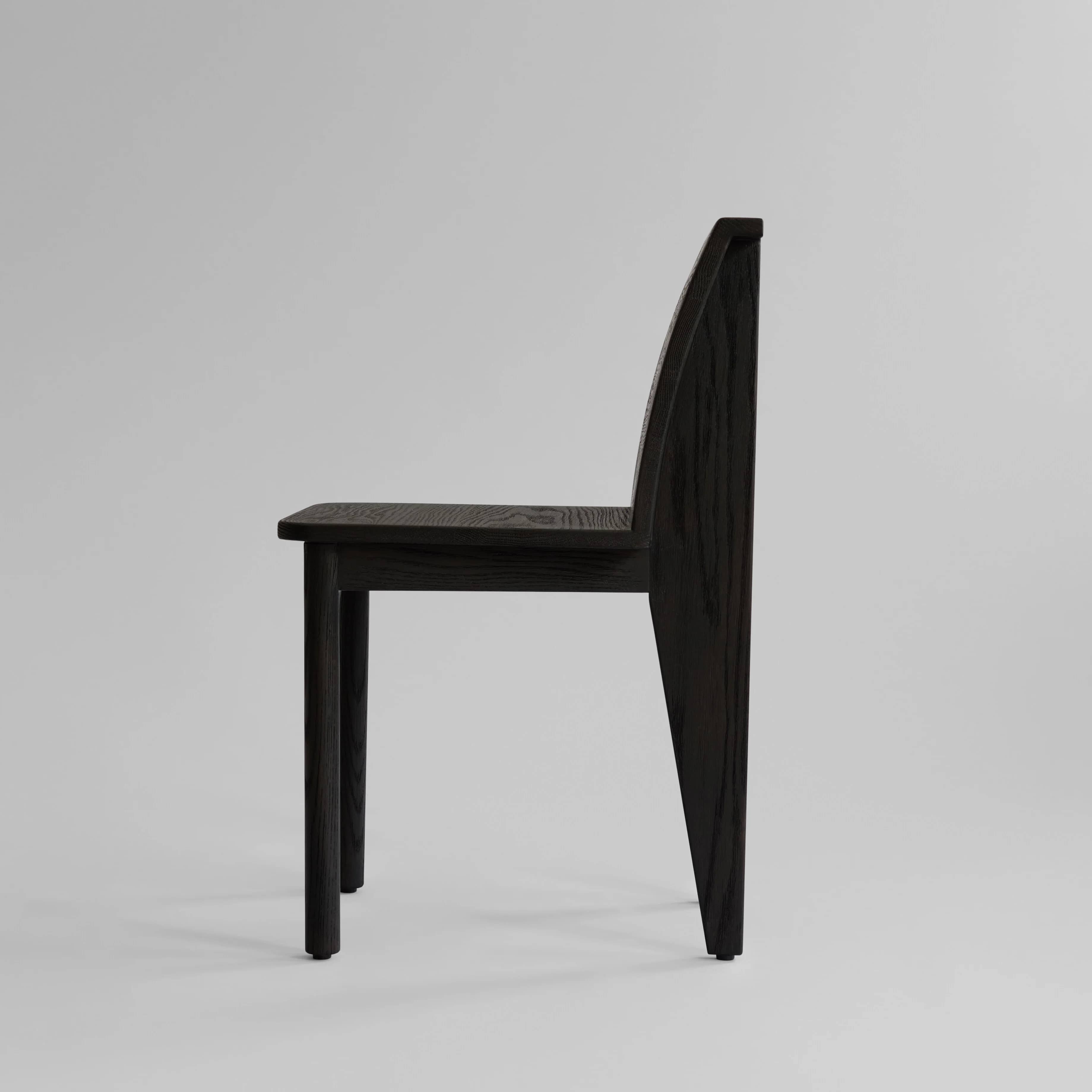 Стул Brutus Slim — Coffee Black Oak 4