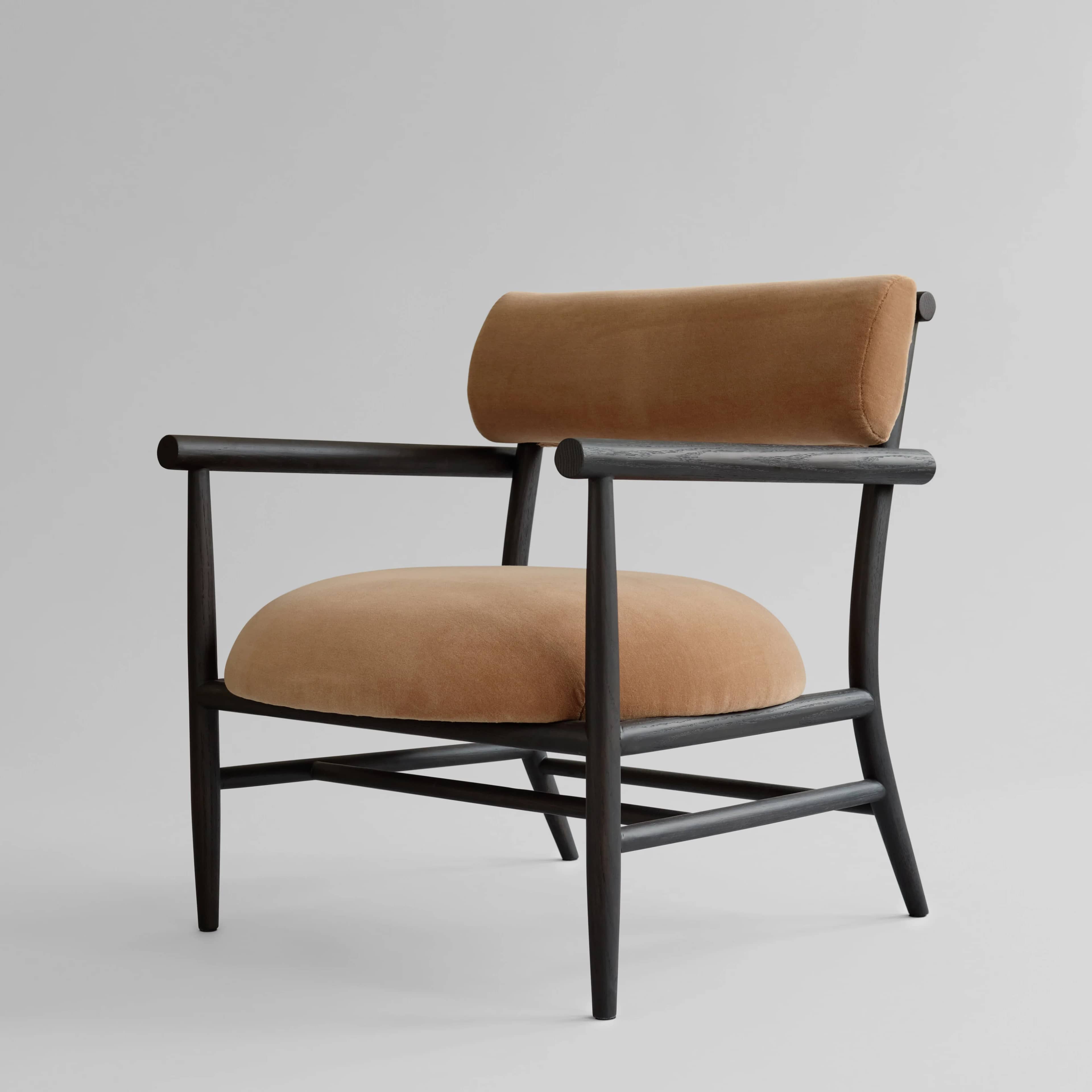 Кресло Nama Lounge Chair — Coffee Black Oak- Desert 4