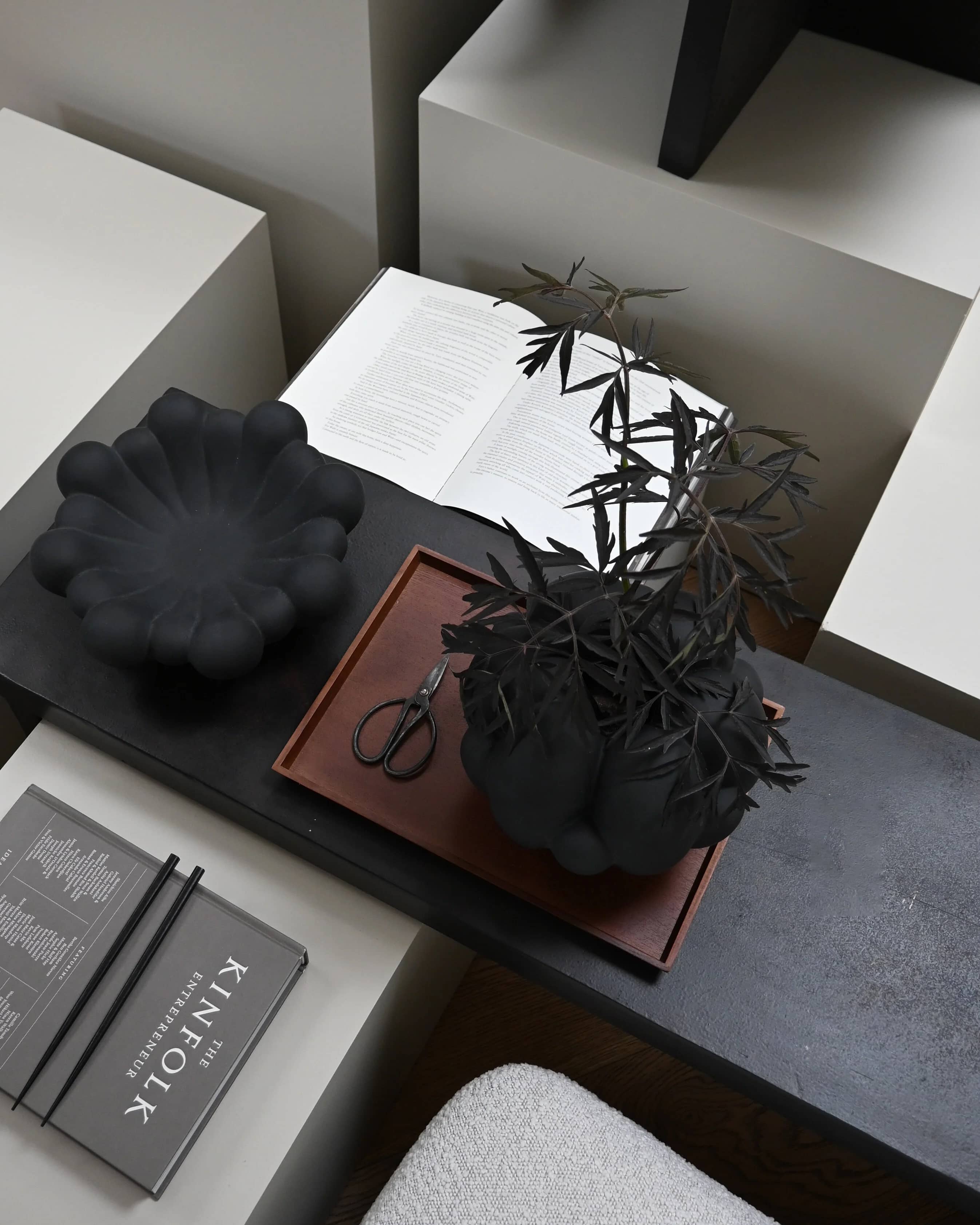 Поднос Bloom Medio — Black 4