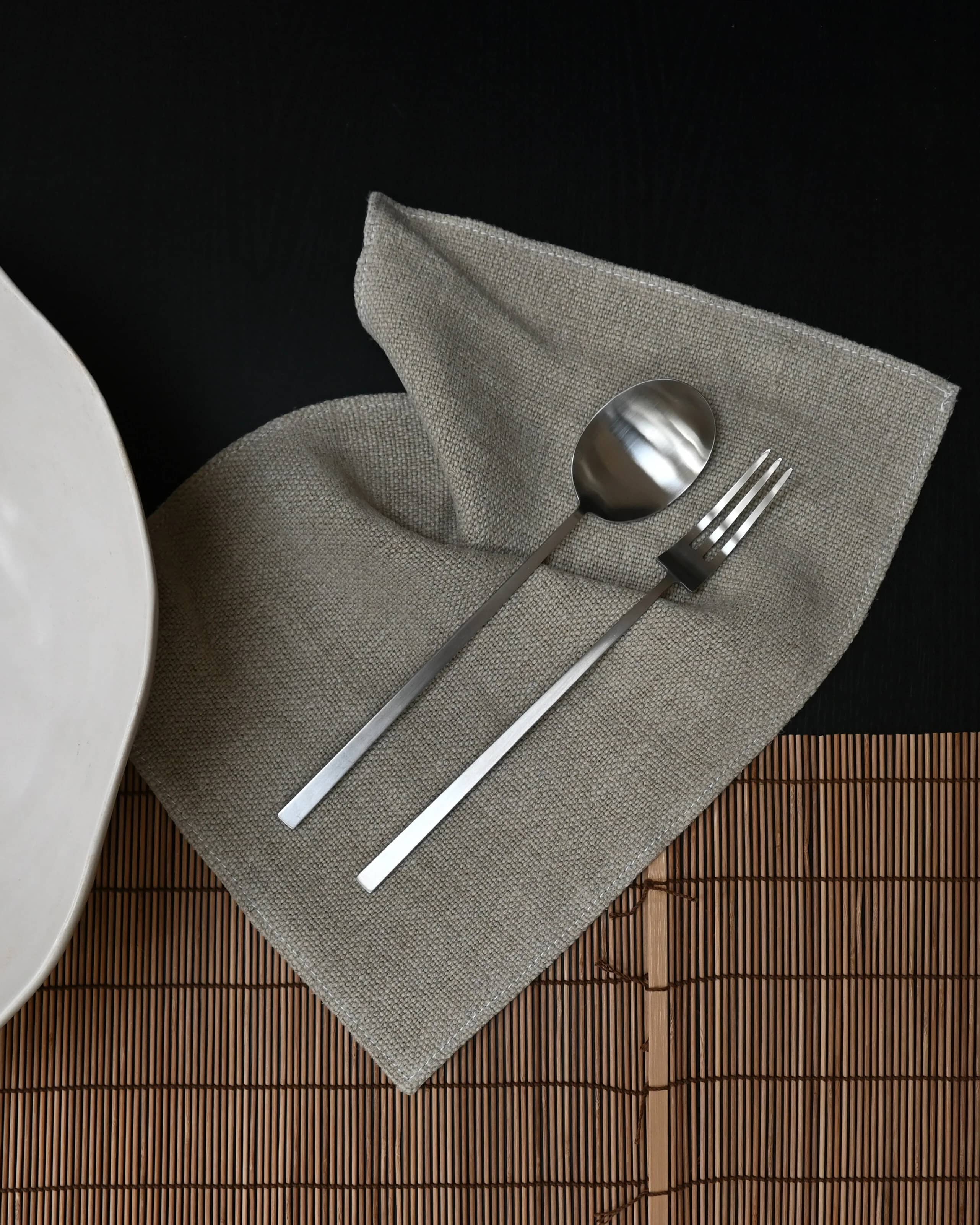Приборы для салата Kogei — Brushed Steel 5