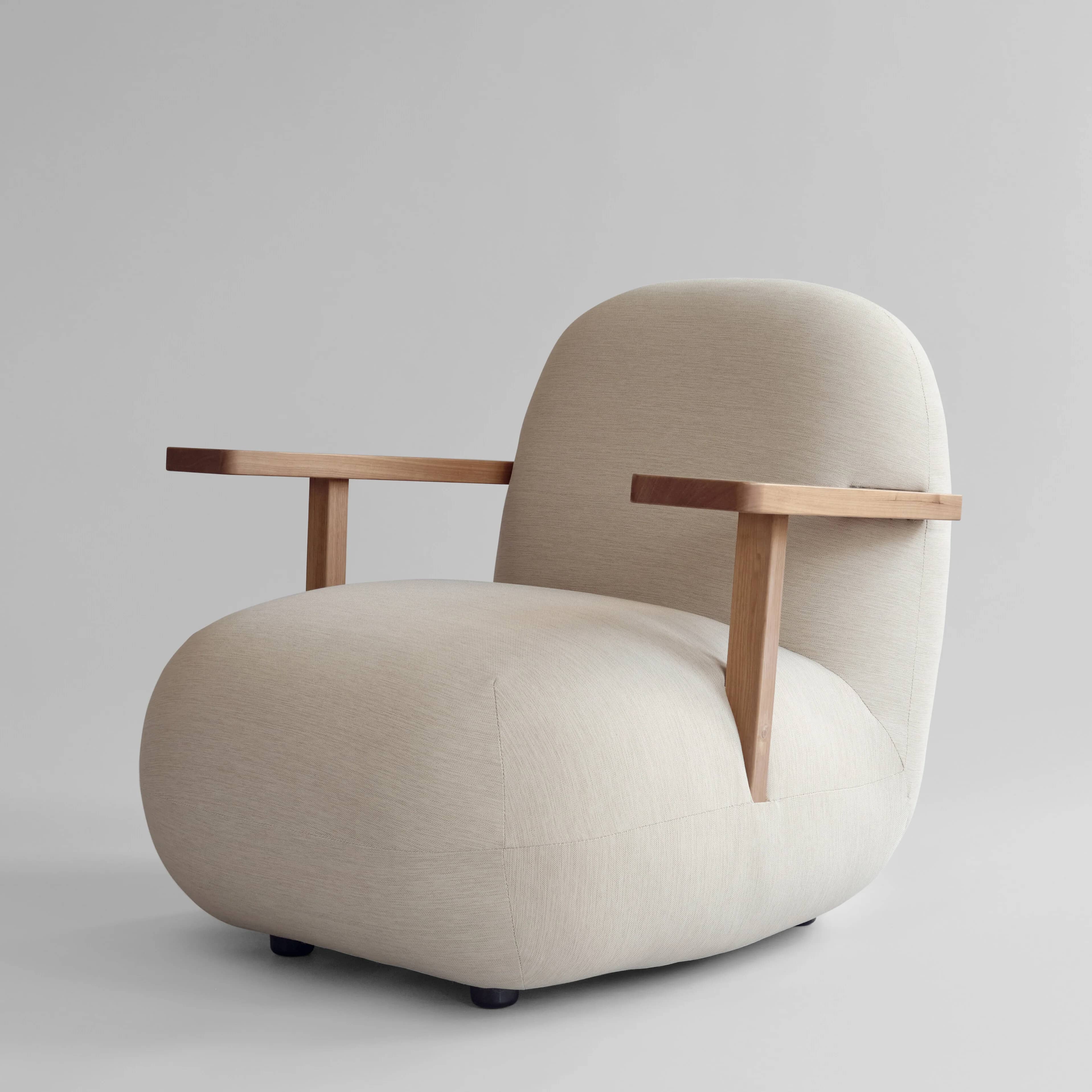 Кресло Toe Chair Armrest — Warm Ash 5