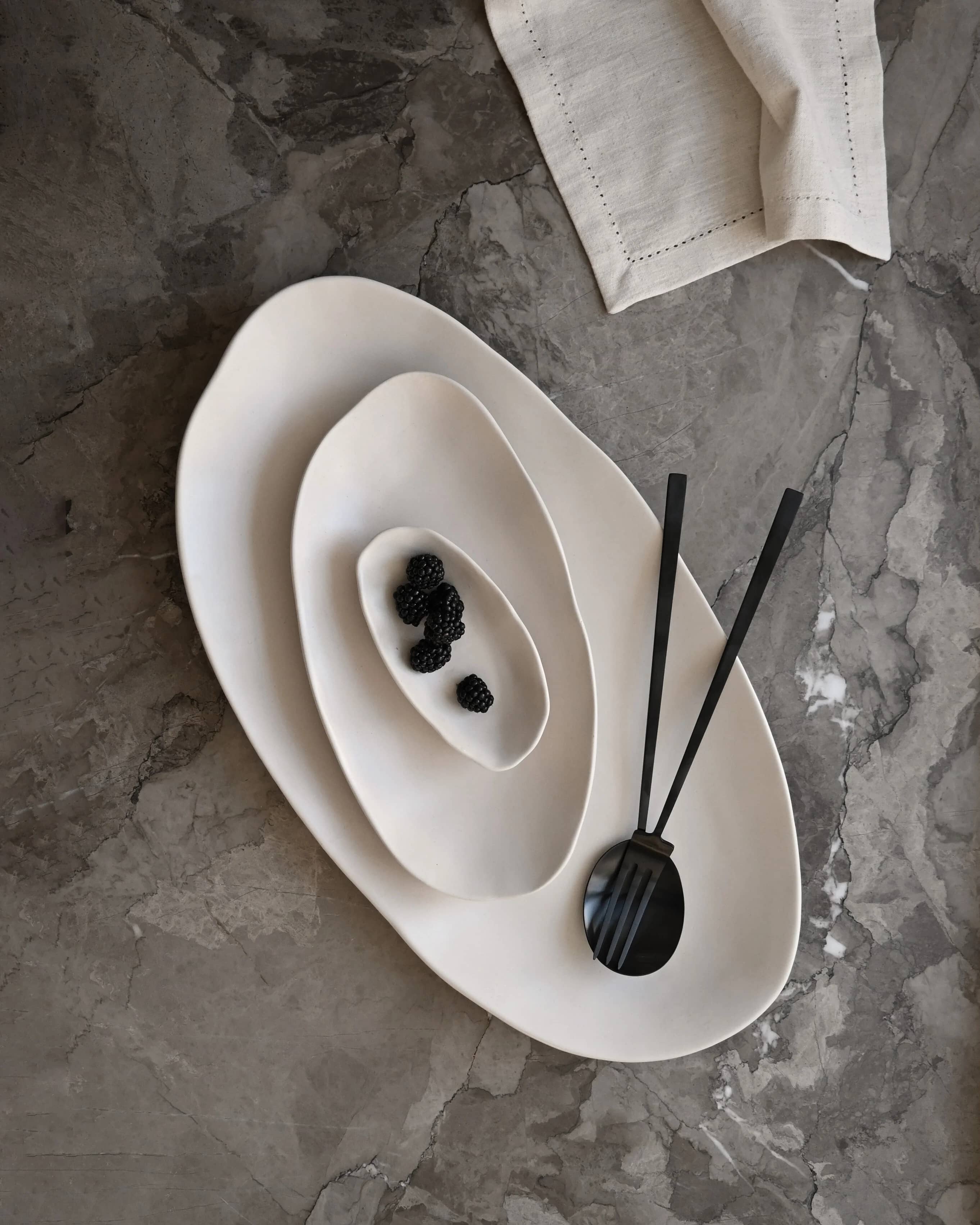 Поднос Native Oval Tray Set — Birch 2