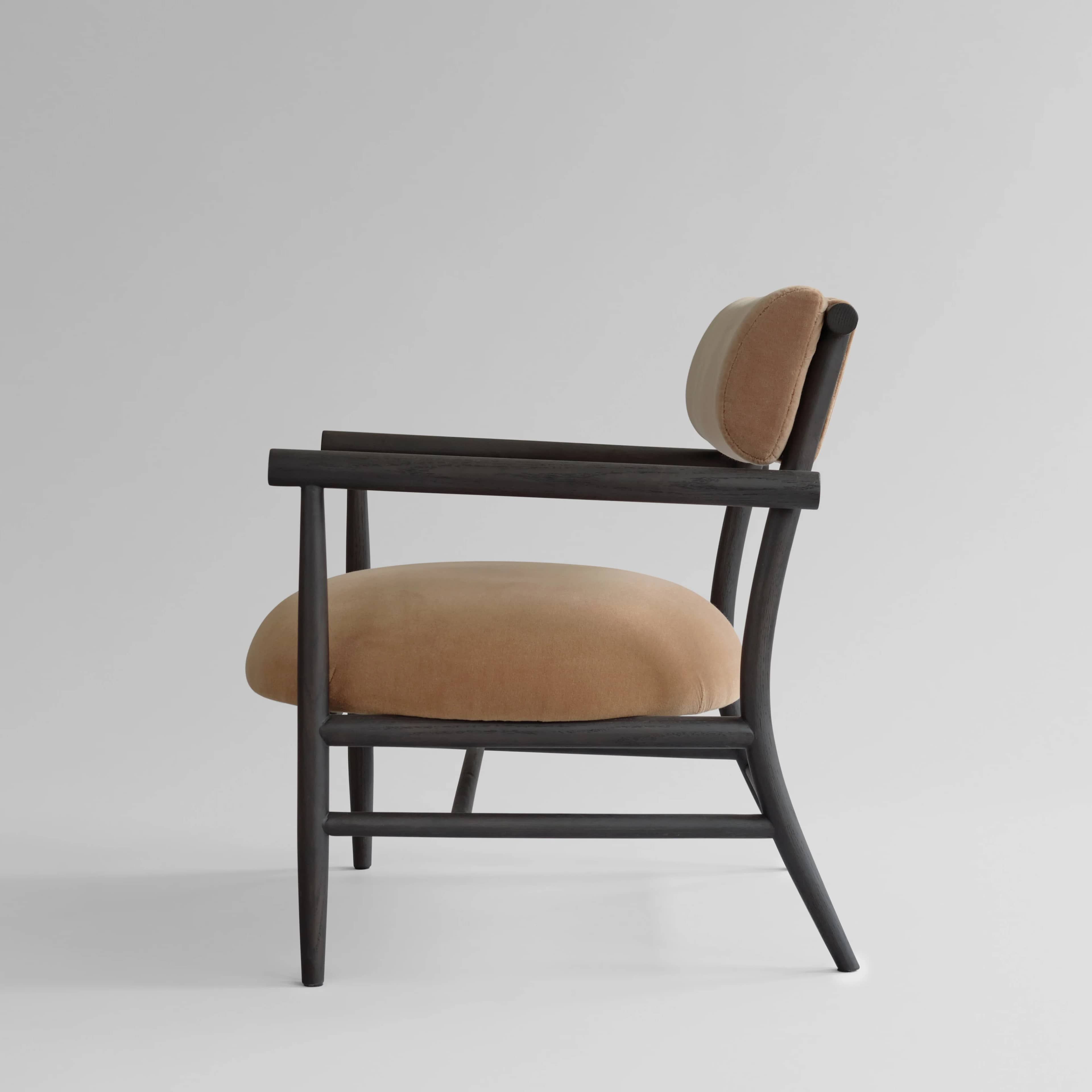 Кресло Nama Lounge Chair — Coffee Black Oak- Desert 5