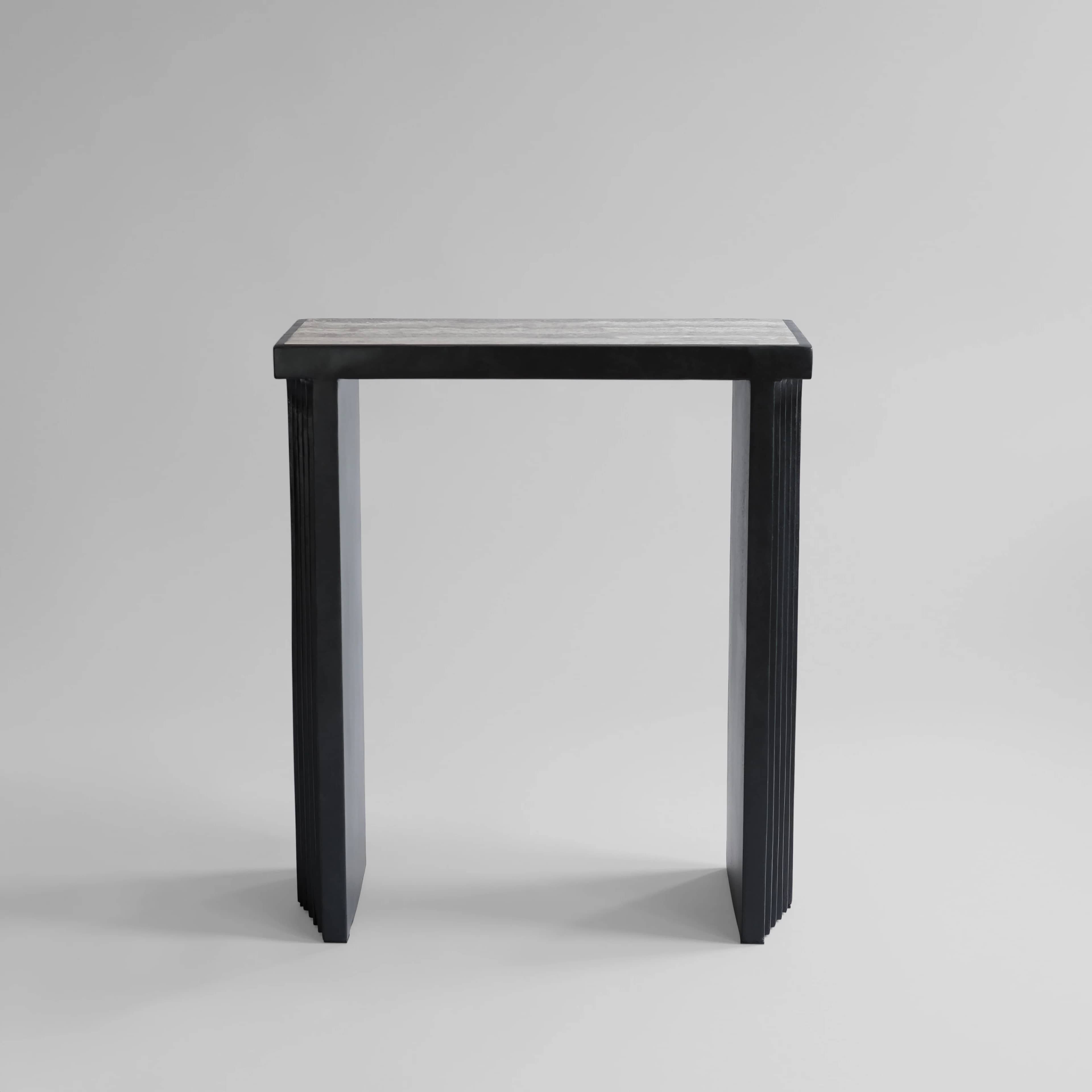 Консоль Arc — Silver Travertine 1