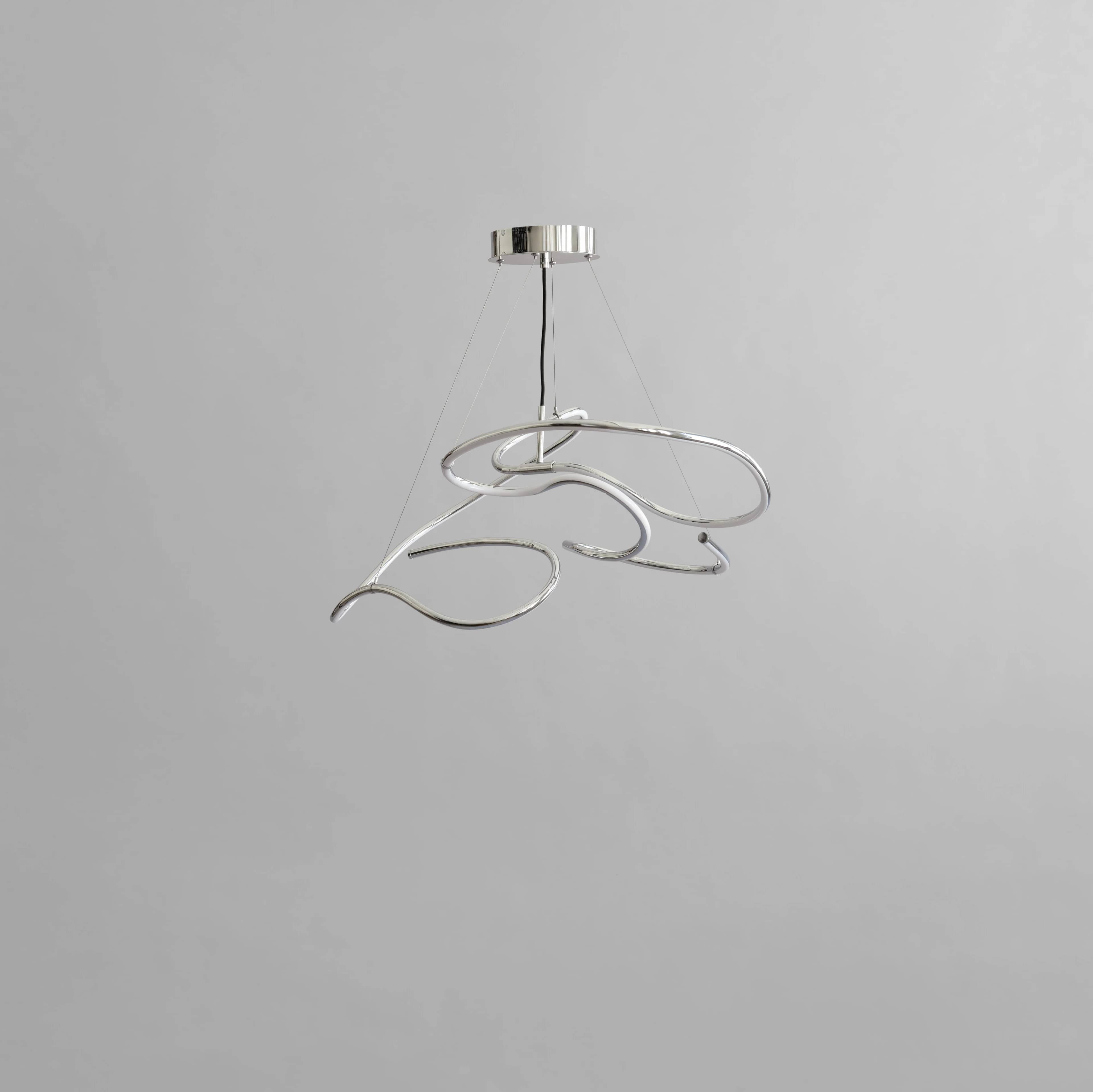 Люстра Ghost Chandelier Mini — Chrome 5m 1 4