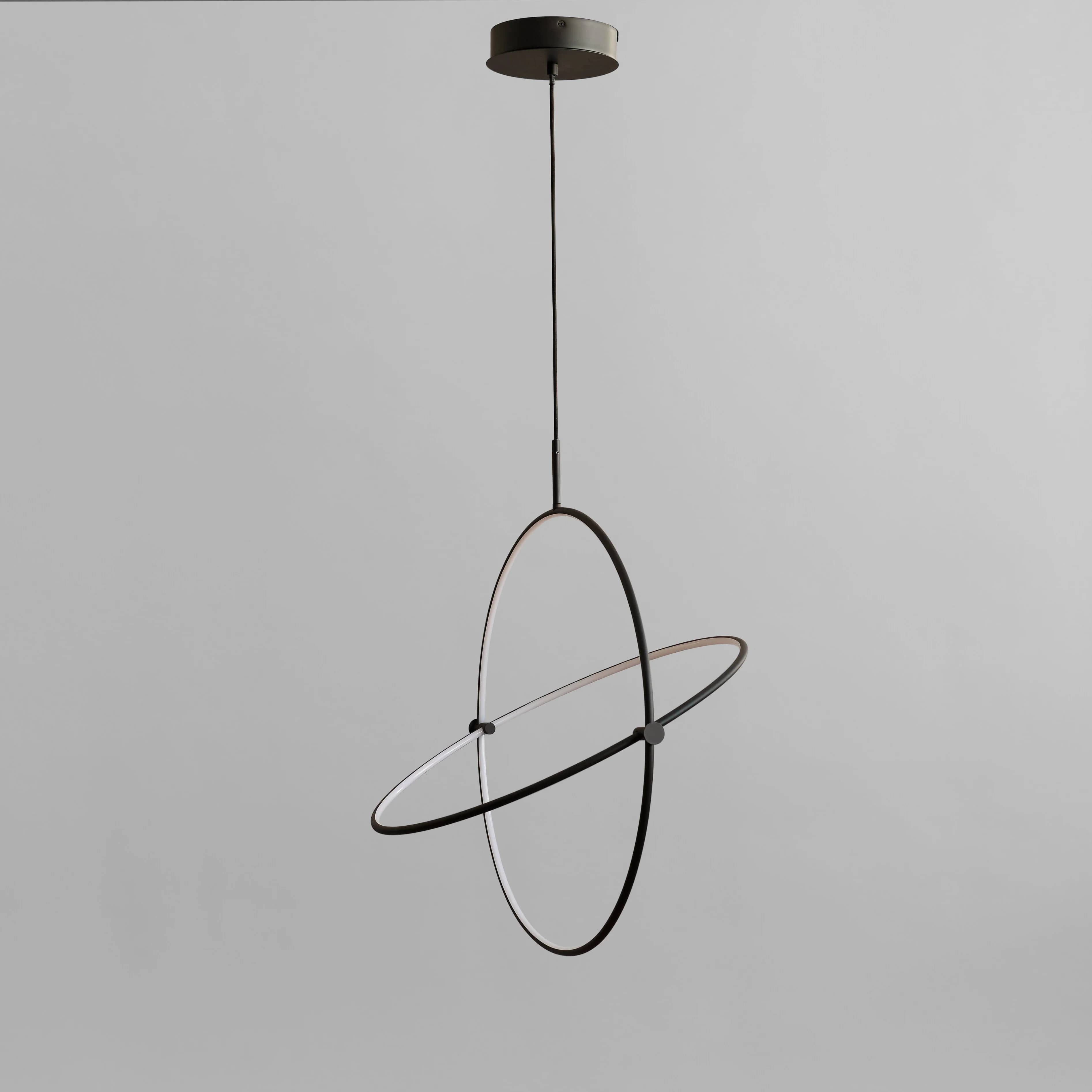 Подвесной светильник Maru Ø60 — Burned Black 1