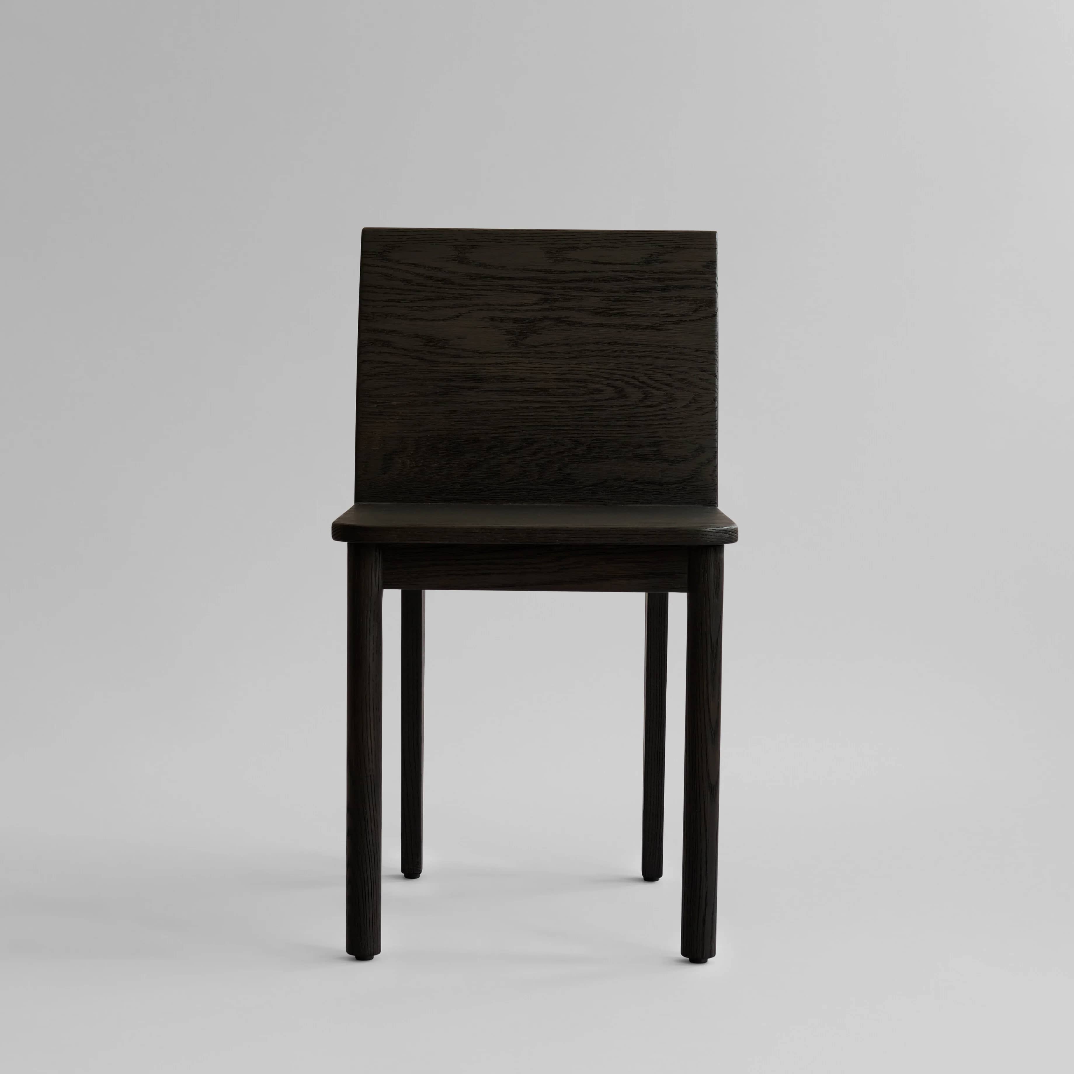 Стул Brutus Slim — Coffee Black Oak 1