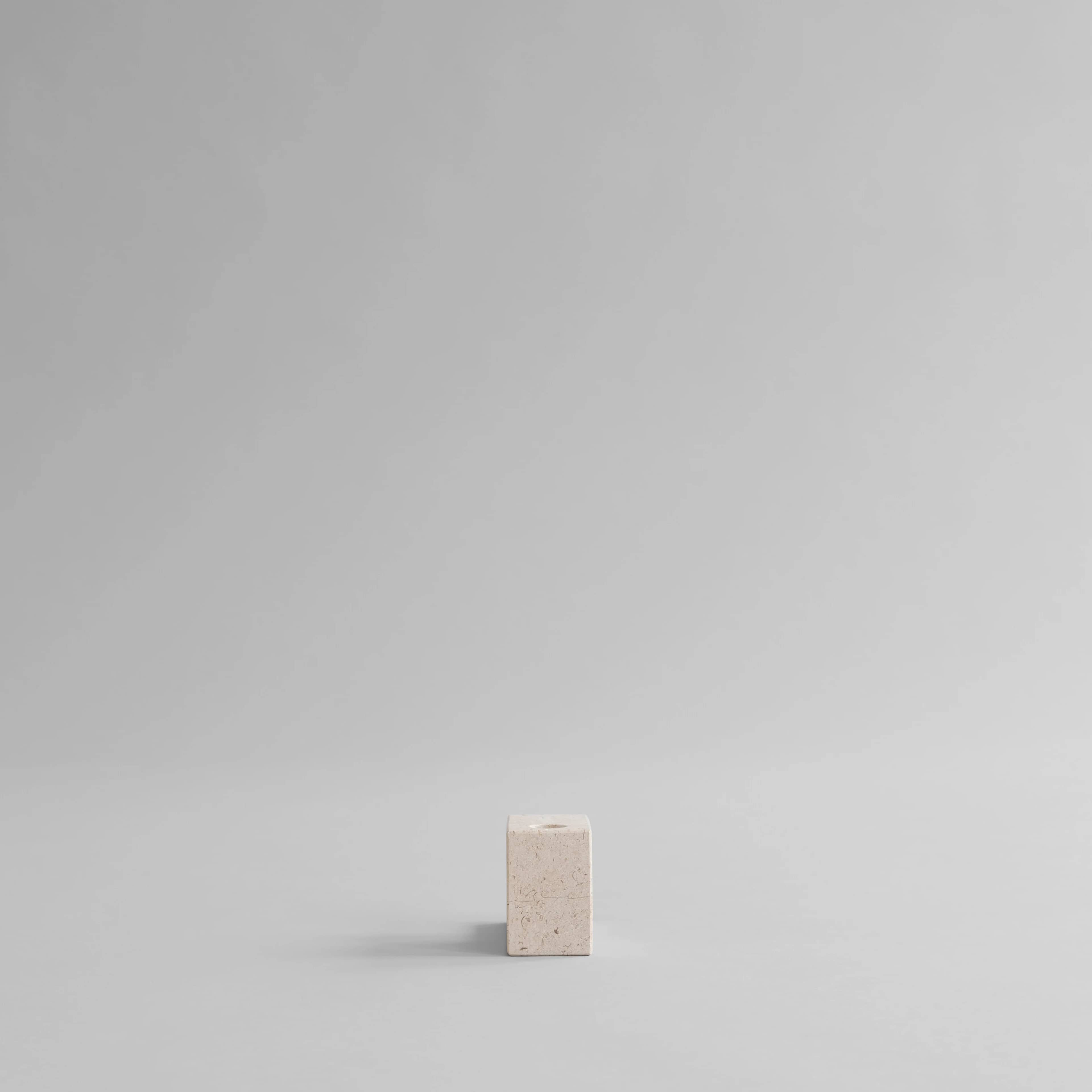 Подсвечник Brick Low — Limestone 11