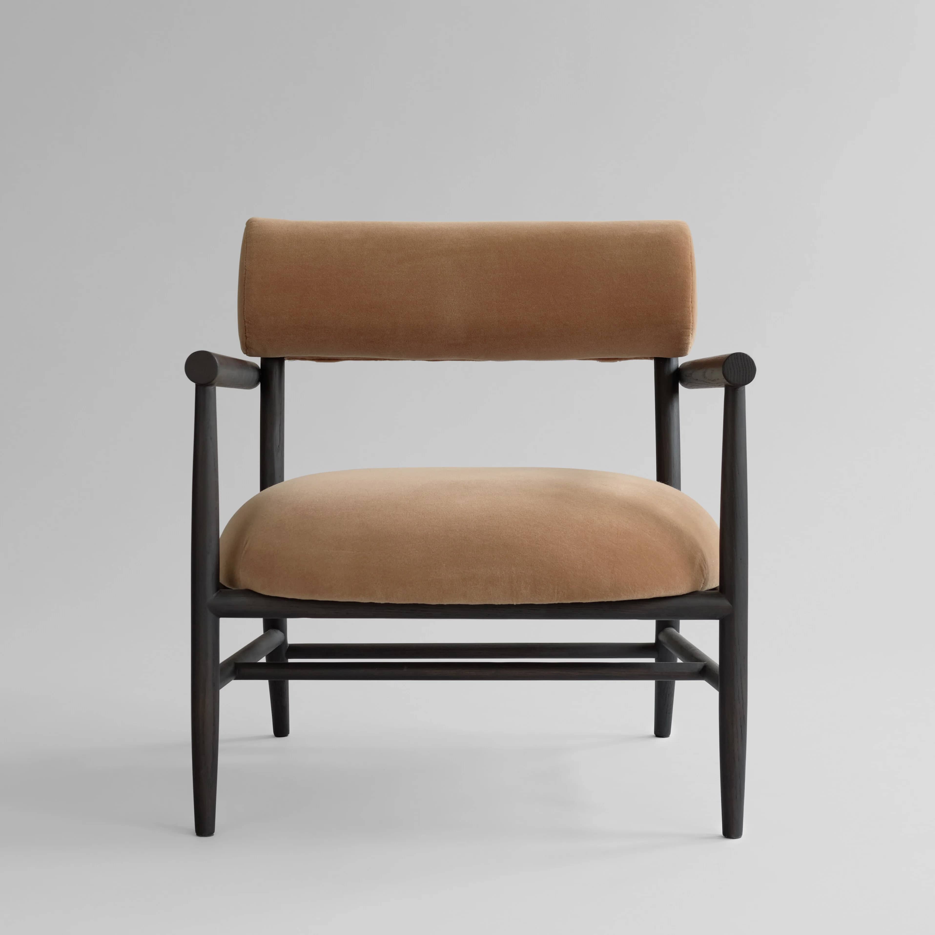Кресло Nama Lounge Chair — Coffee Black Oak- Desert 1
